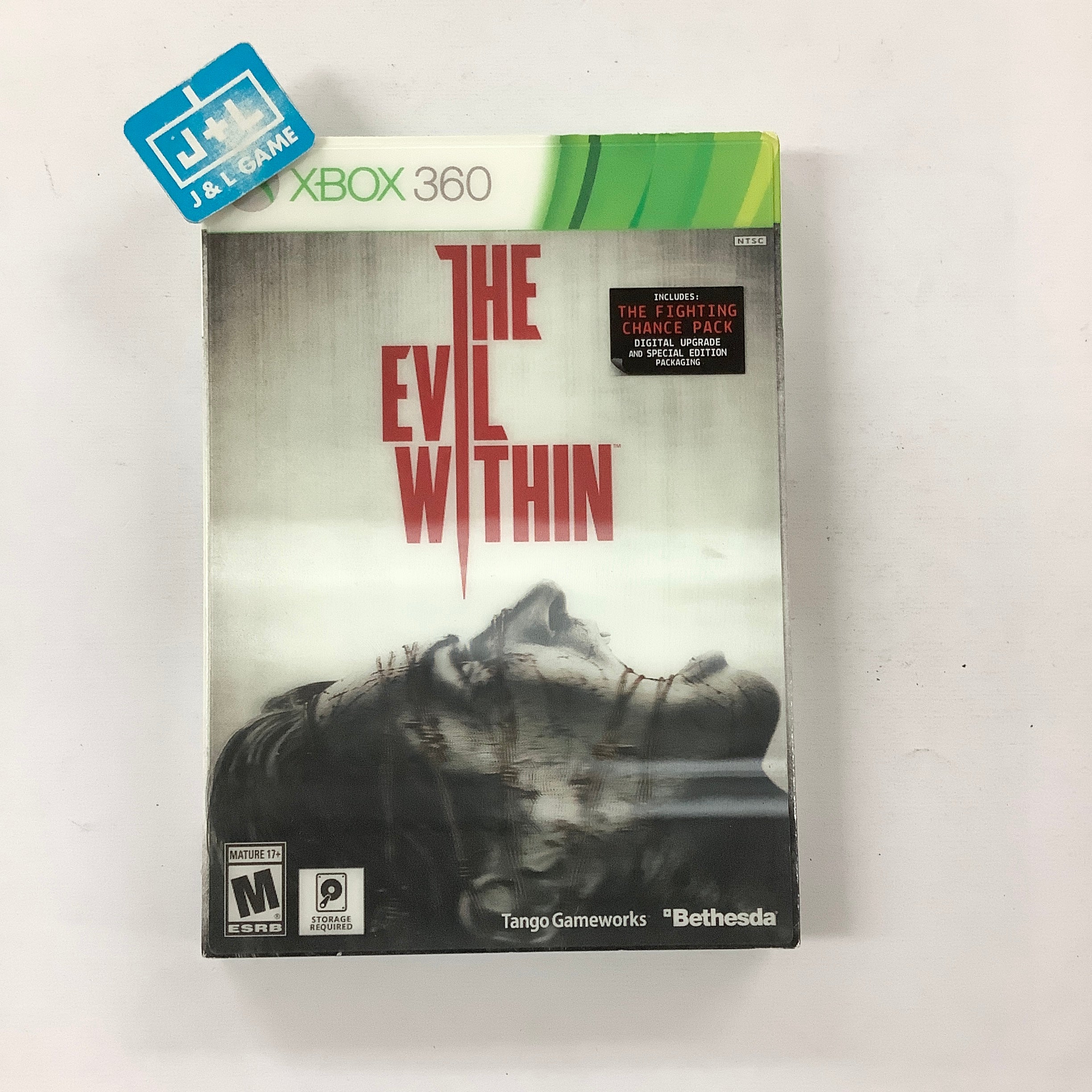 Steelbook The Evil Within – Xbox 360 – Boîtier Métal – Bon état