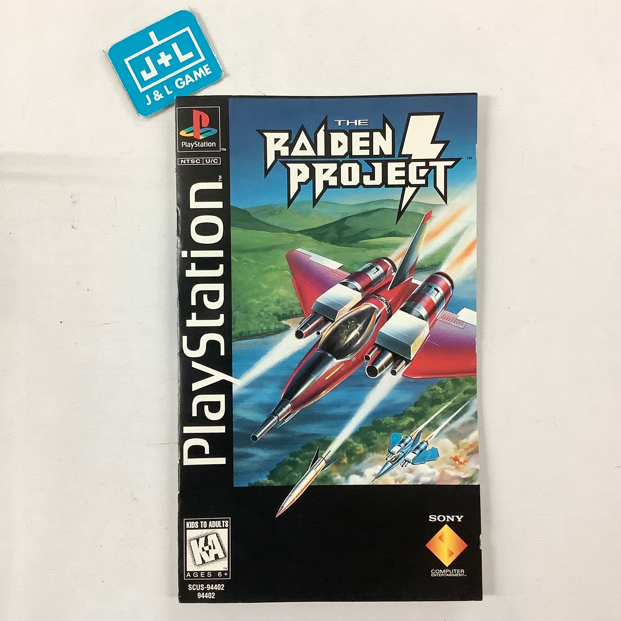 The Raiden Project (Long Box) - (PS1) PlayStation 1 [Pre-Owned] Video Games SCEA
