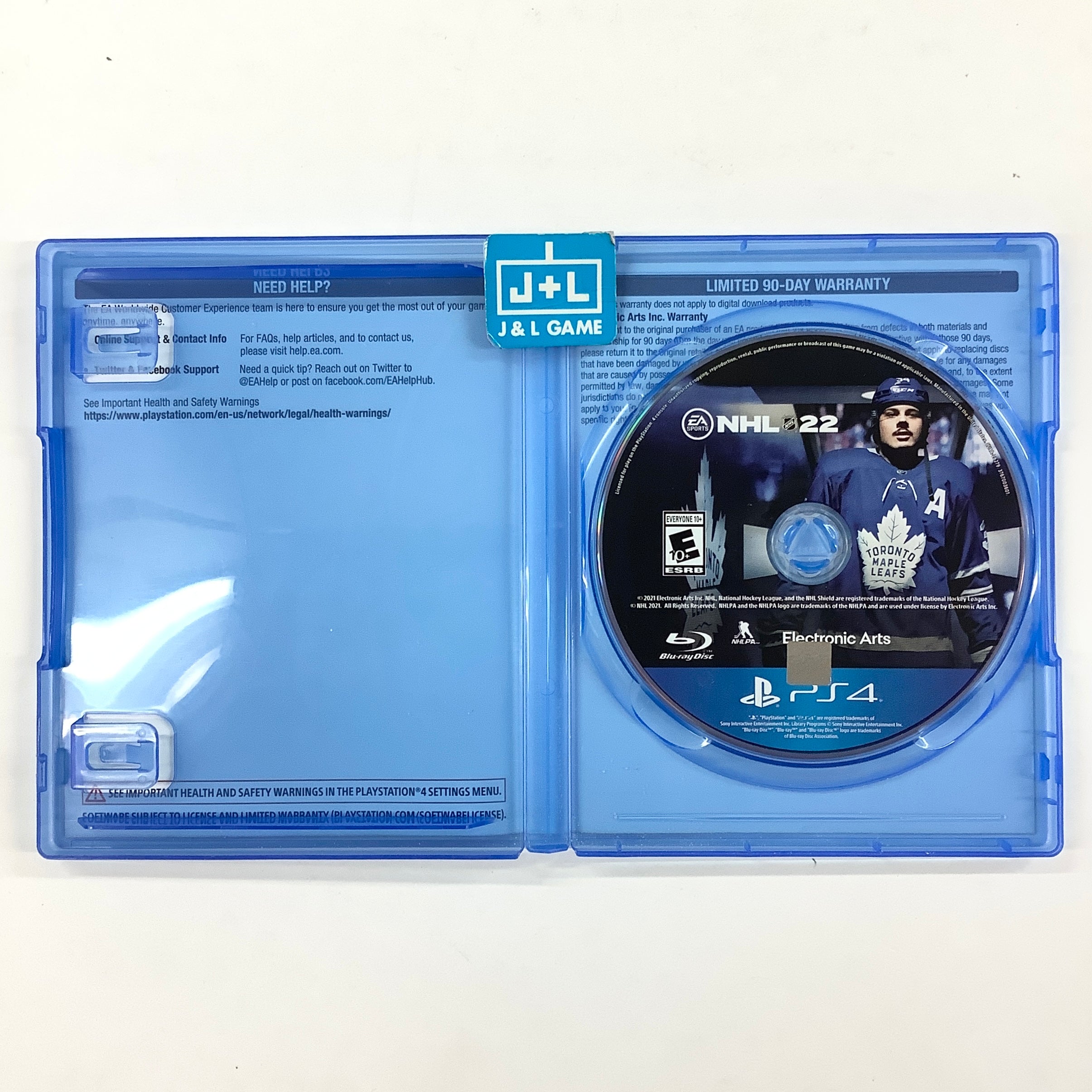 NHL 22 - (PS4) PlayStation 4 [Pre-Owned] Video Games Electronic Arts