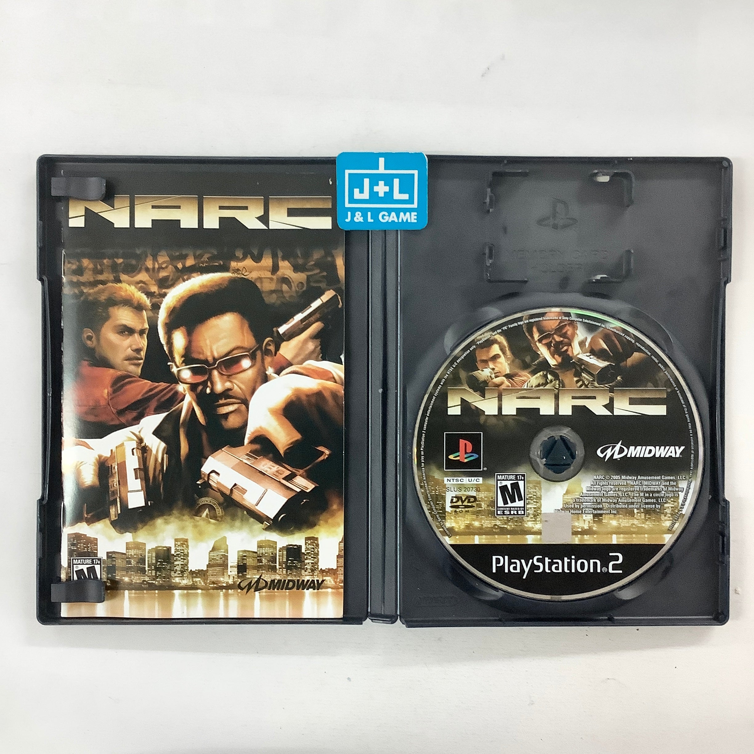NARC - (PS2) PlayStation 2 [Pre-Owned] Video Games Midway   