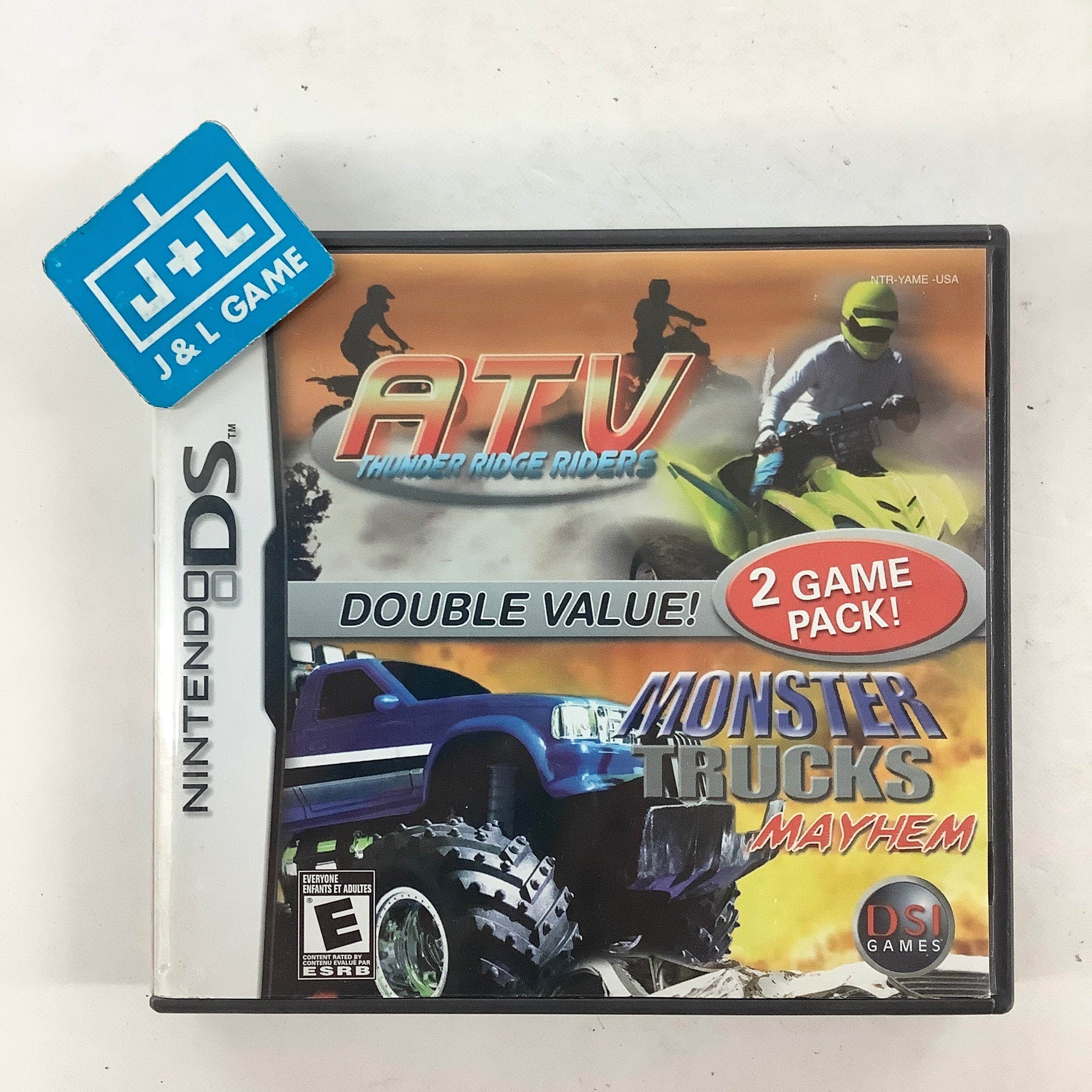 ATV Thunder Ridge Riders / Monster Trucks Mayhem - (NDS) Nintendo DS [Pre-Owned] Video Games Destination Software