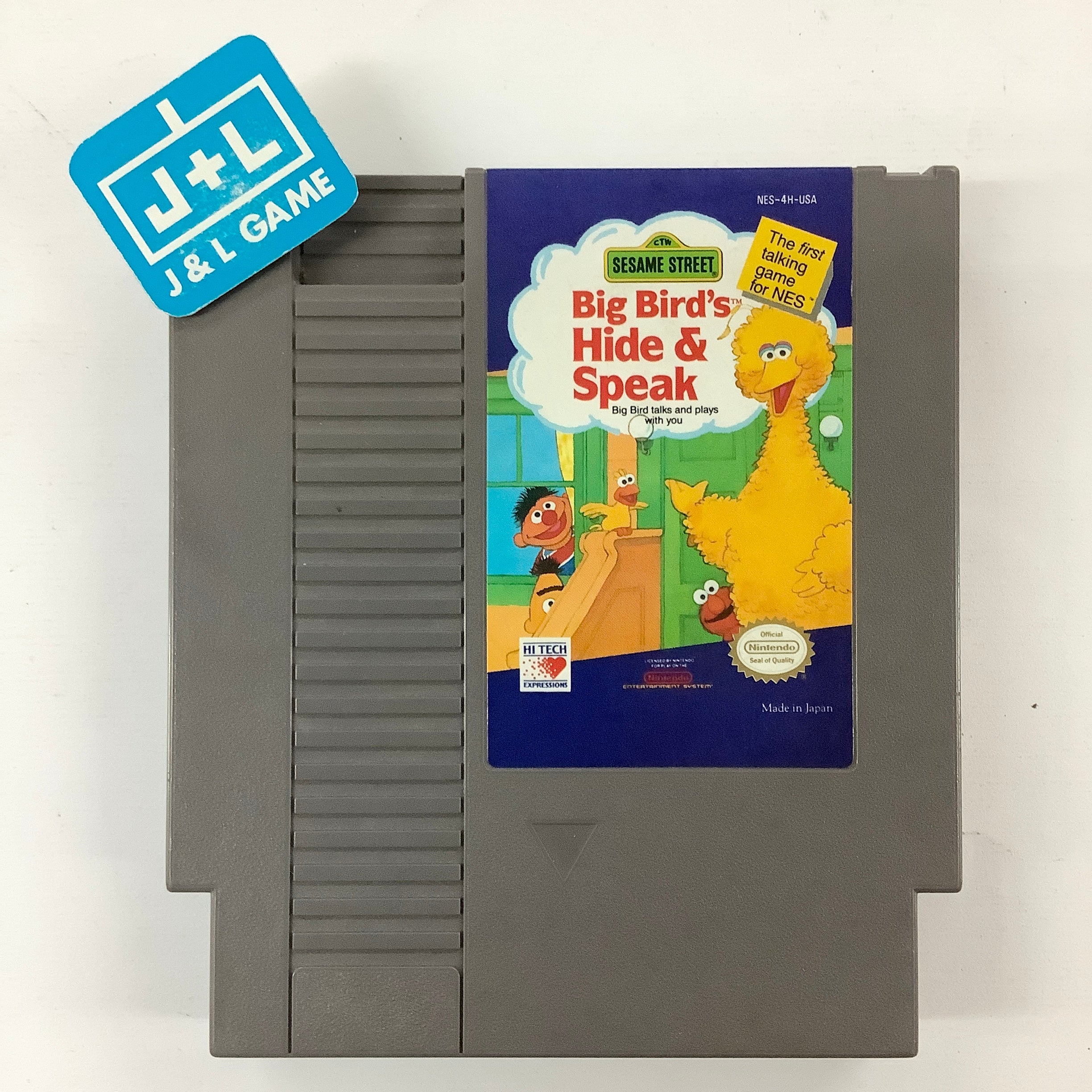 Sesame Street: Big Bird's Hide & Speak - (NES) Nintendo Entertainment System [Pre-Owned] Video Games Hi Tech Expressions   