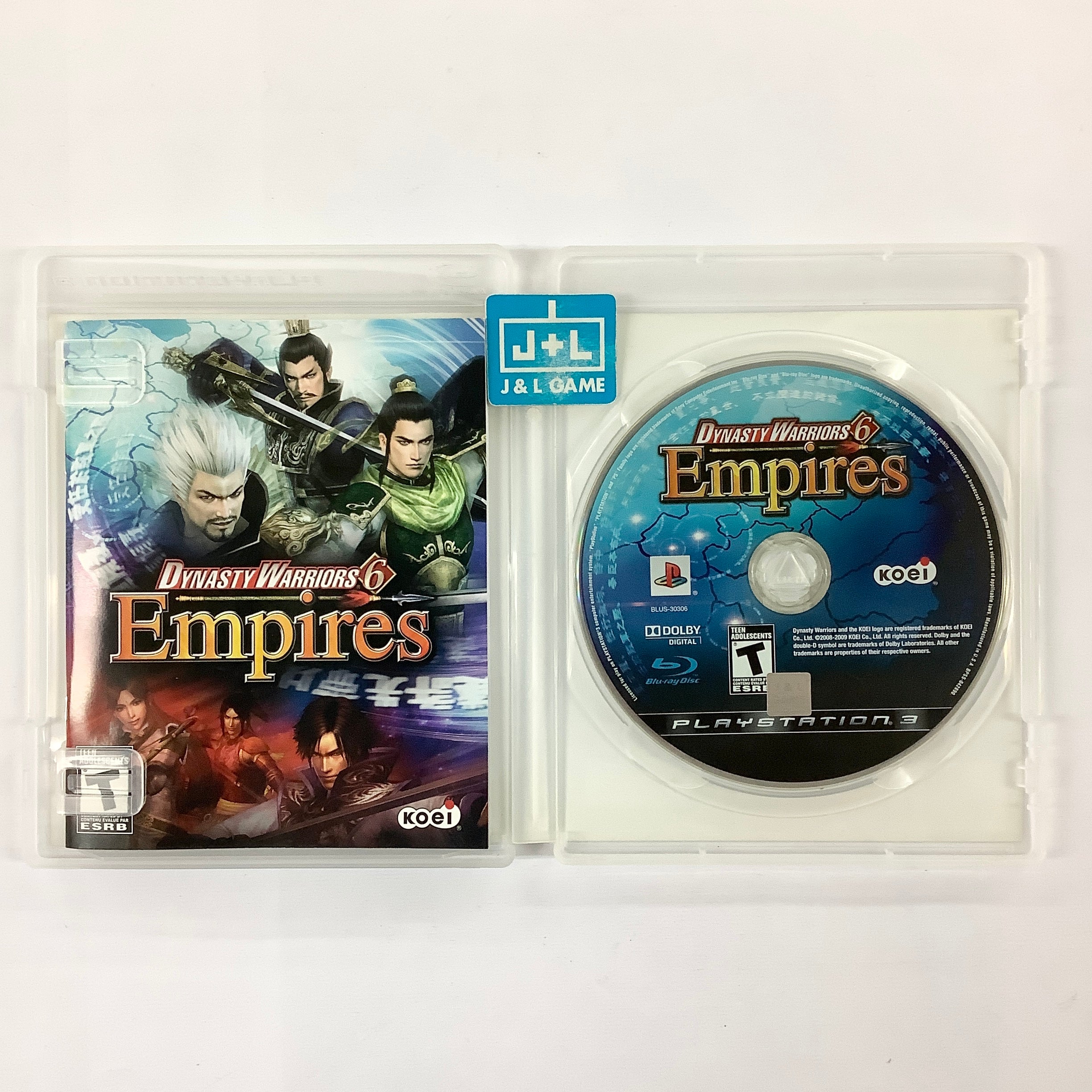 Dynasty Warriors 6 Empires - (PS3) PlayStation 3 [Pre-Owned] Video Games Koei   