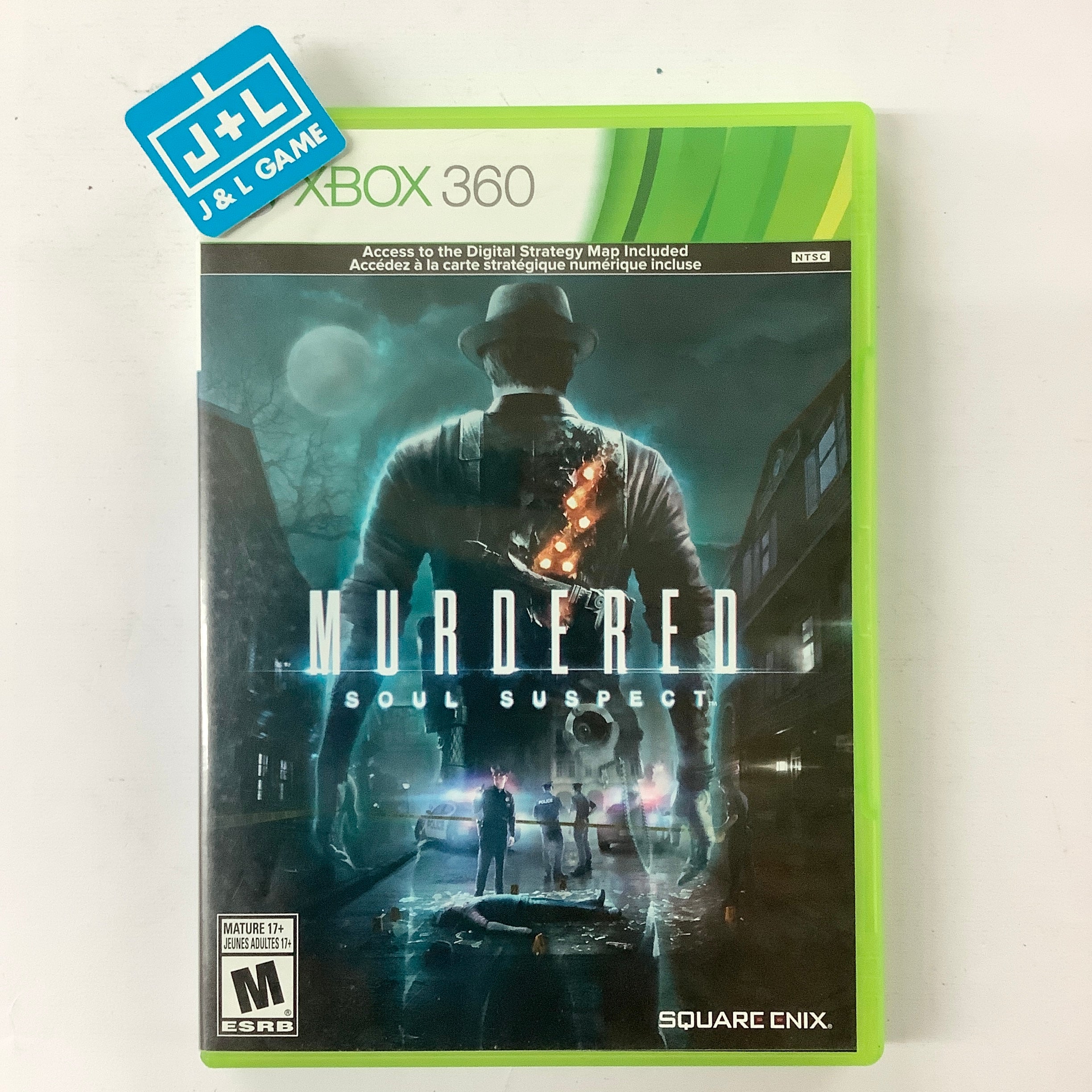 Murdered: Soul Suspect - Xbox 360 [Pre-Owned] Video Games Square Enix   