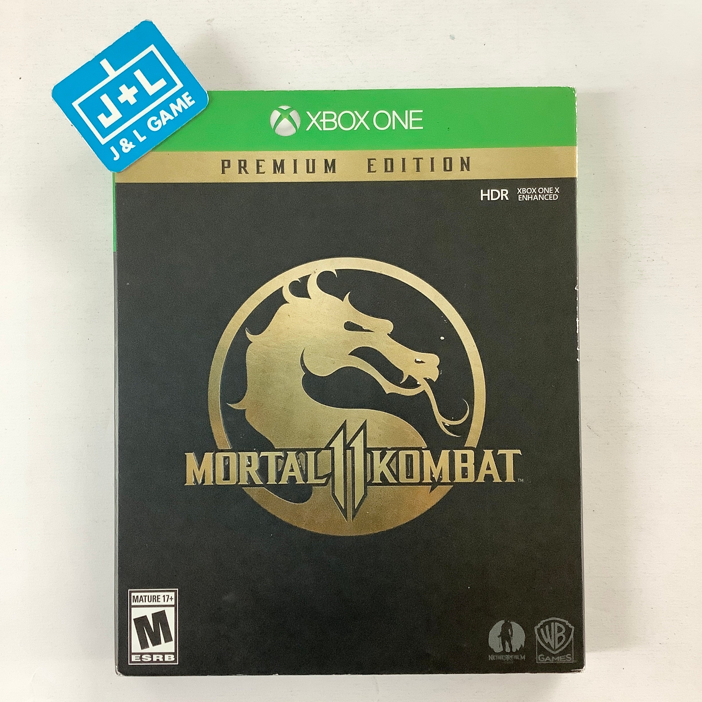 Mortal Kombat 11: Premium Edition - (XB1) Xbox One [Pre-Owned] Video Games WB Games   