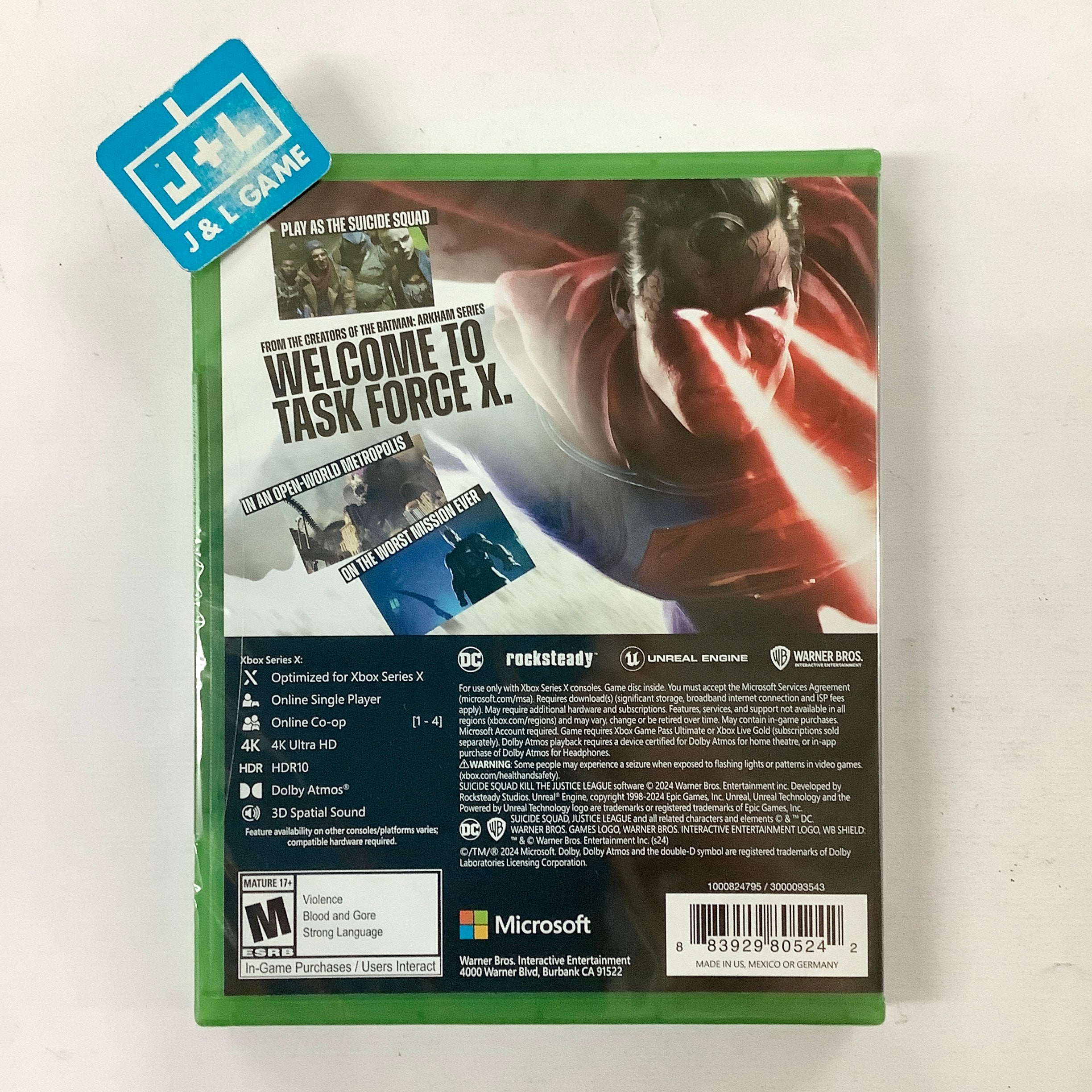Suicide Squad: Kill the Justice League - (XSX) Xbox Series X Video Games WB Games   