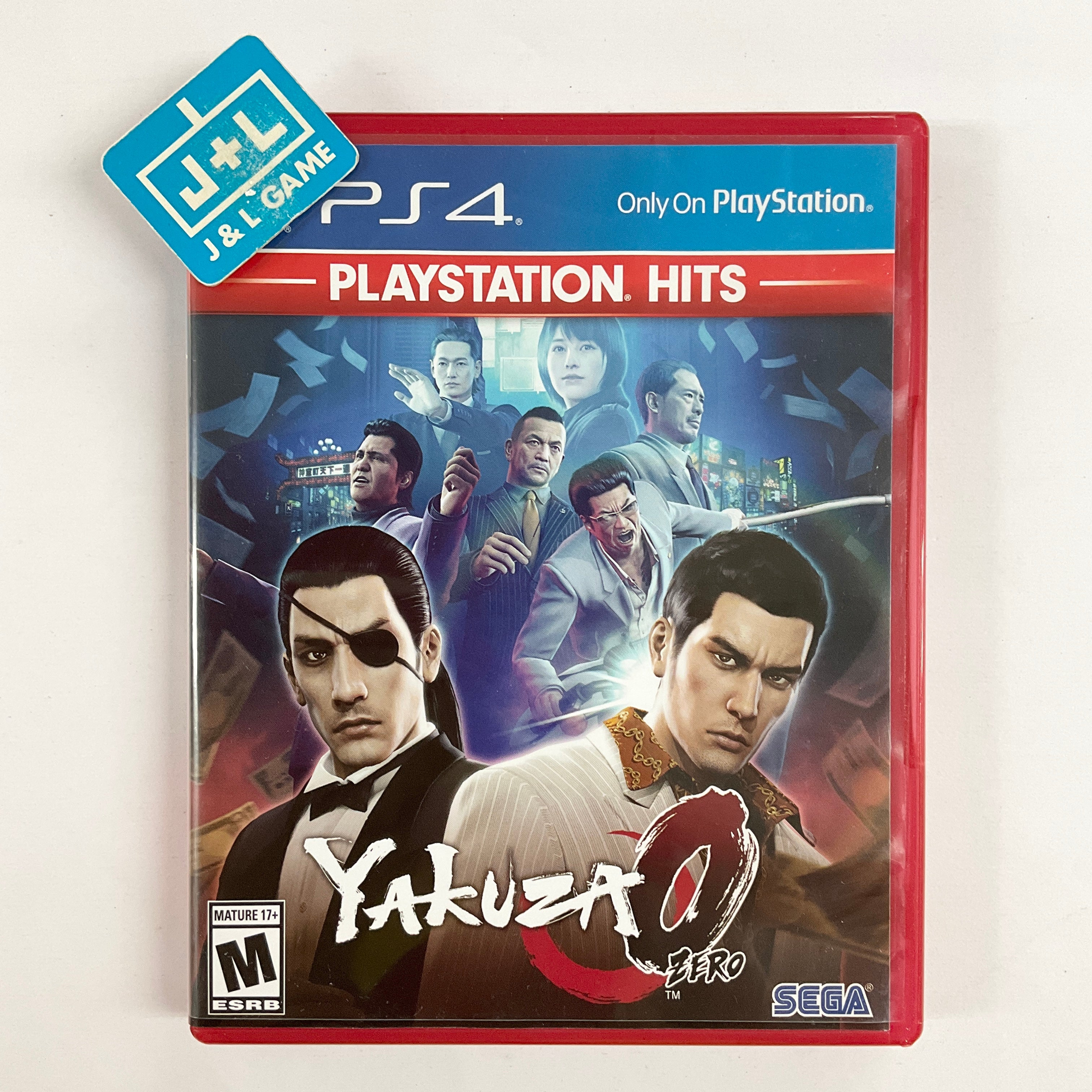 Yakuza 0 (PlayStation Hits) - (PS4) PlayStation 4 [Pre-Owned] Video Games Sega   