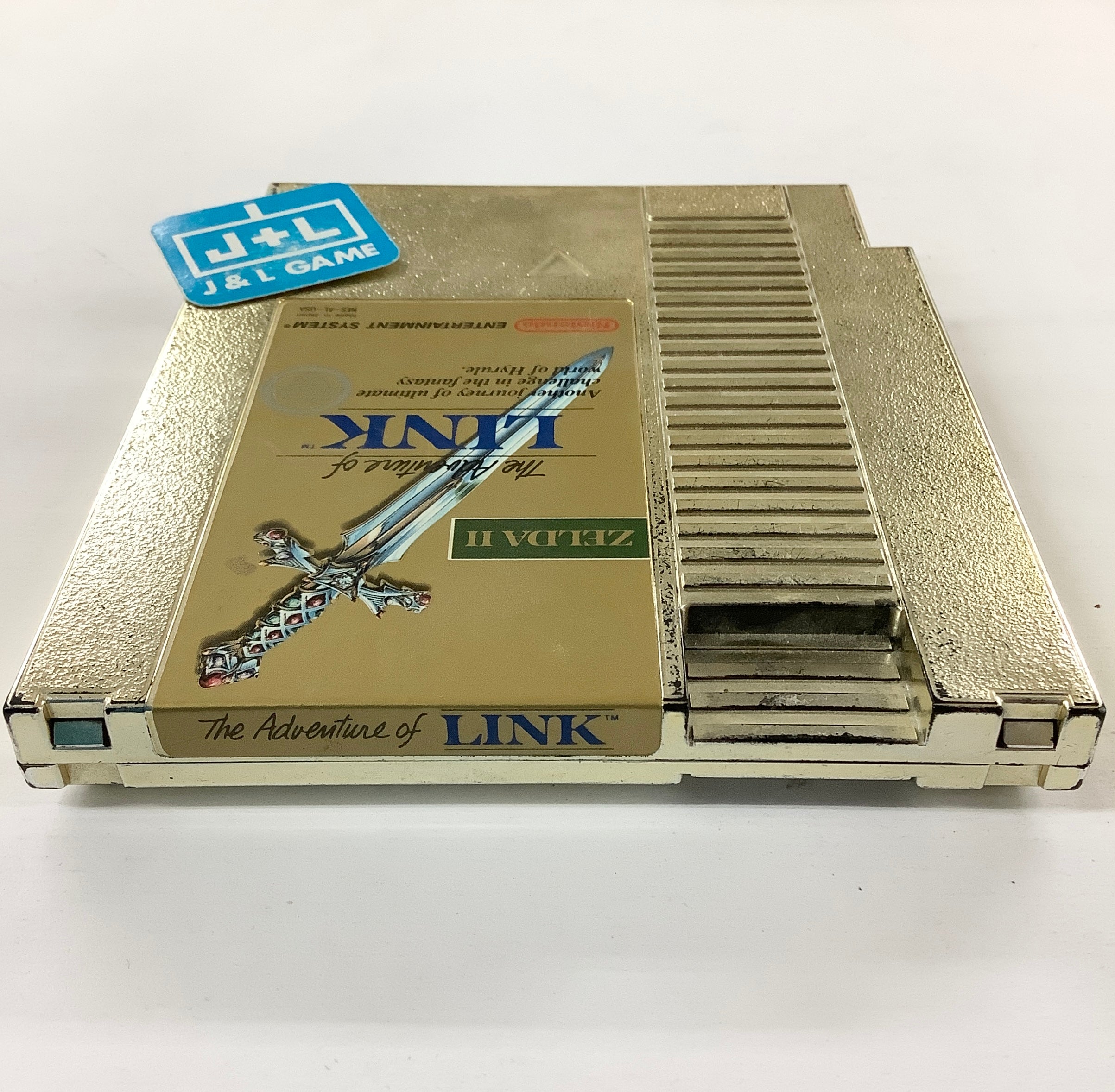Legend Of Zelda The Adventure Of Link Gold Cartridge Price