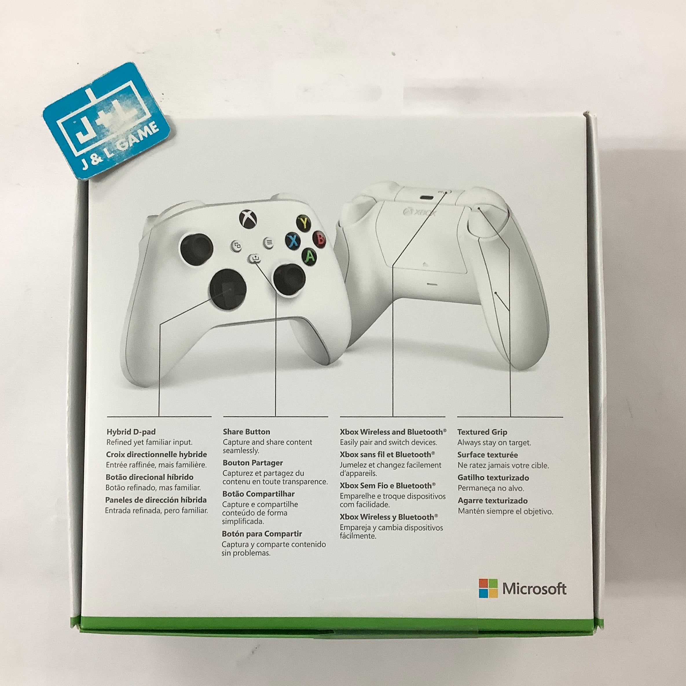 Microsoft Xbox Wireless Controller – Robot White – Brand New – Series X|S, Xbox One, PC