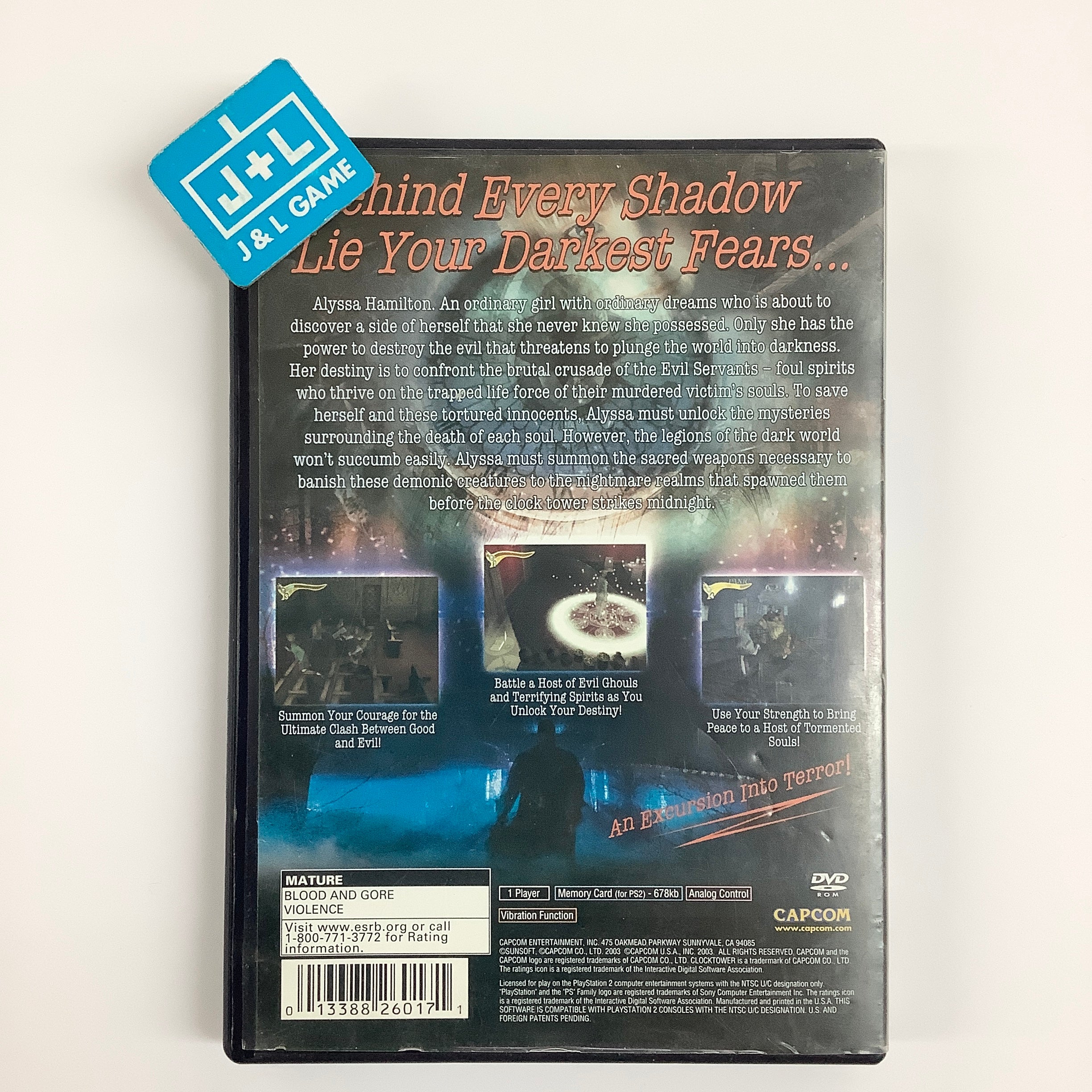 Clock Tower 3 - (PS2) PlayStation 2 [Pre-Owned]