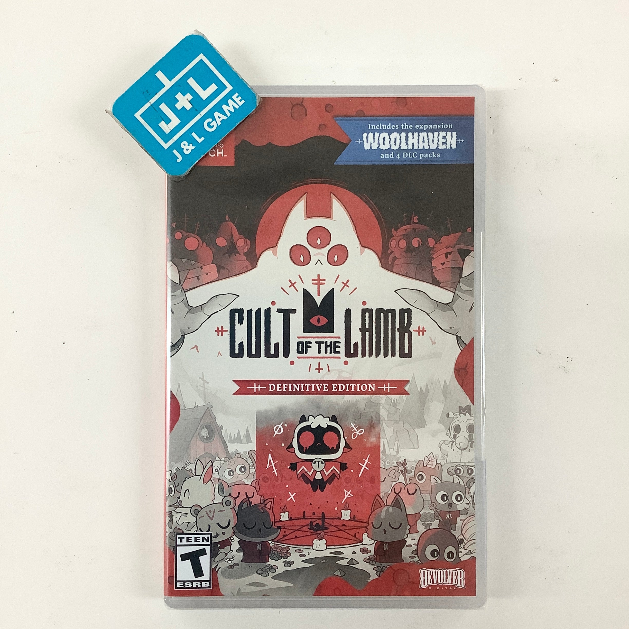 Cult of the Lamb (Definitive Edition) - (NSW) Nintendo Switch Video Games Devolver Digital
