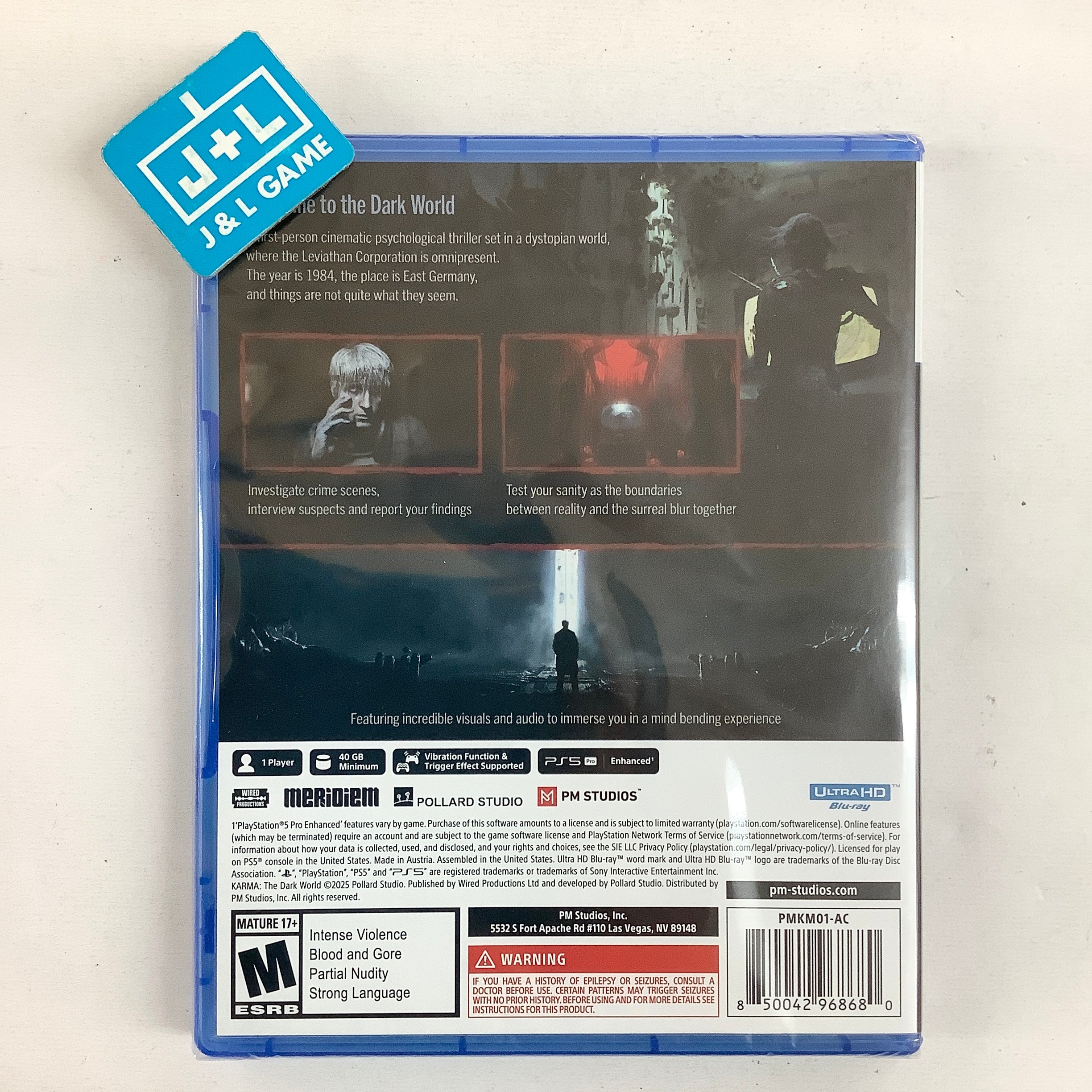 KARMA: The Dark World - (PS5) PlayStation 5 Video Games Wired Productions