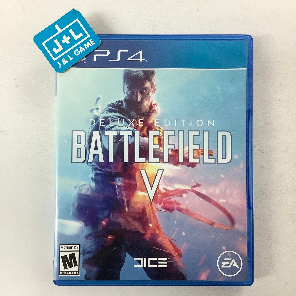 Steelbook Battlefield V (PS4) - Boîtier Métal Seul SANS Le Jeu - Neuf - Édition France