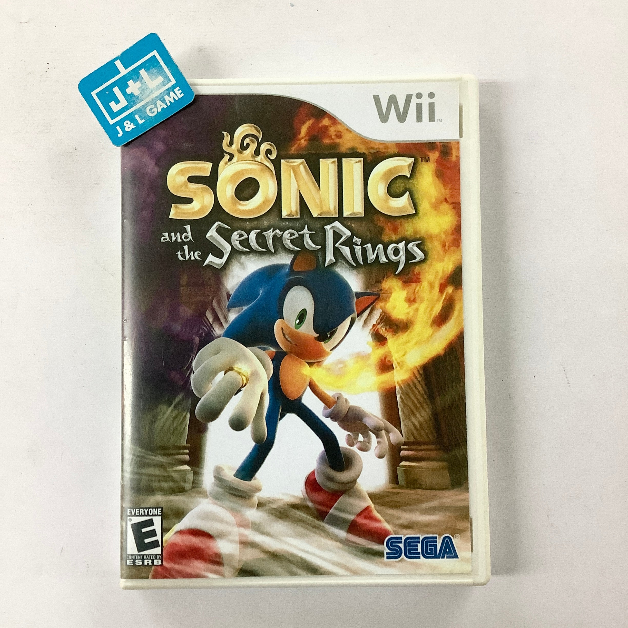 Sonic and the Secret Rings - Nintendo Wii [Pre-Owned] Video Games SEGA   