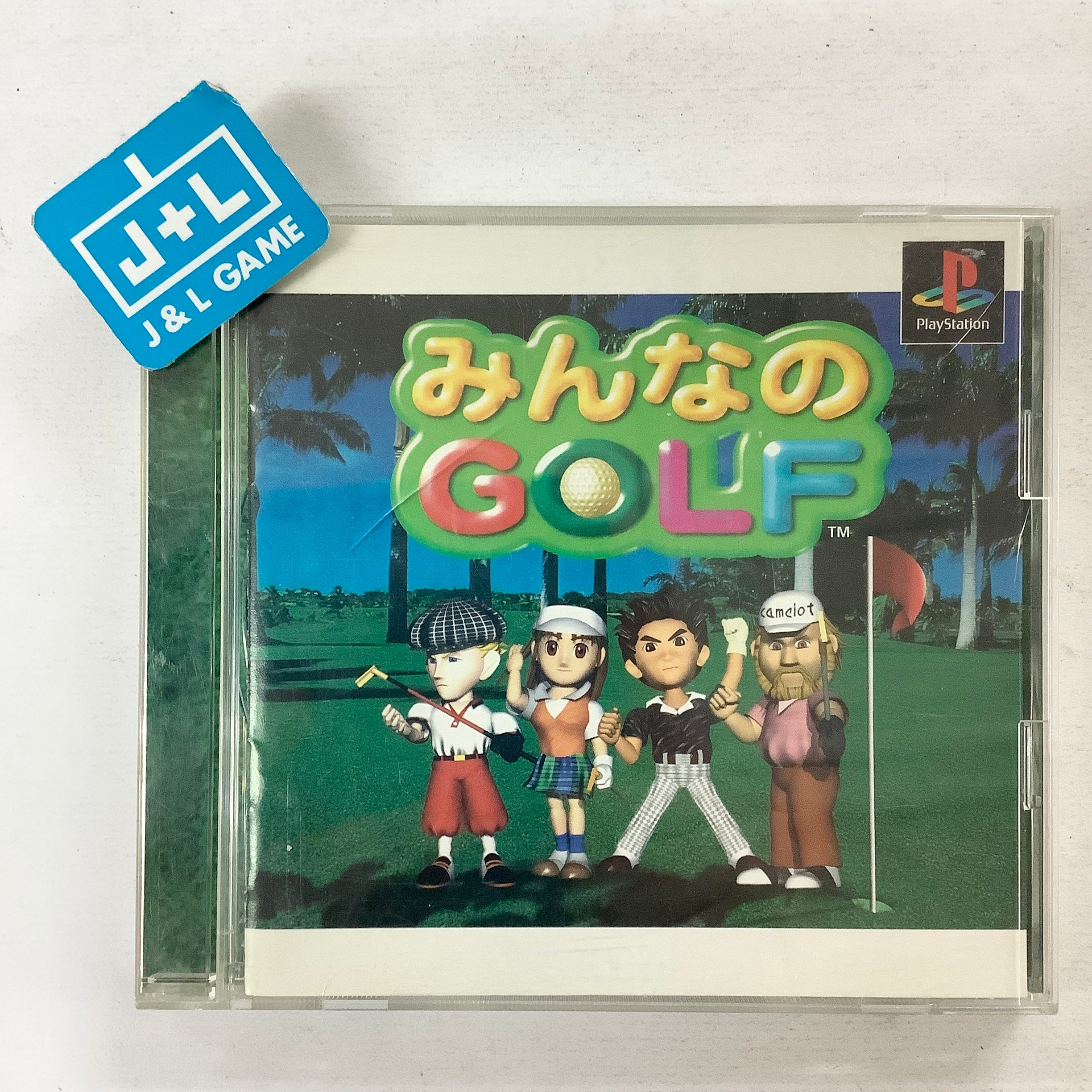 Minna no Golf - (PS1) PlayStation 1 (Japanese Import) [Pre-Owned] Video Games SCEI