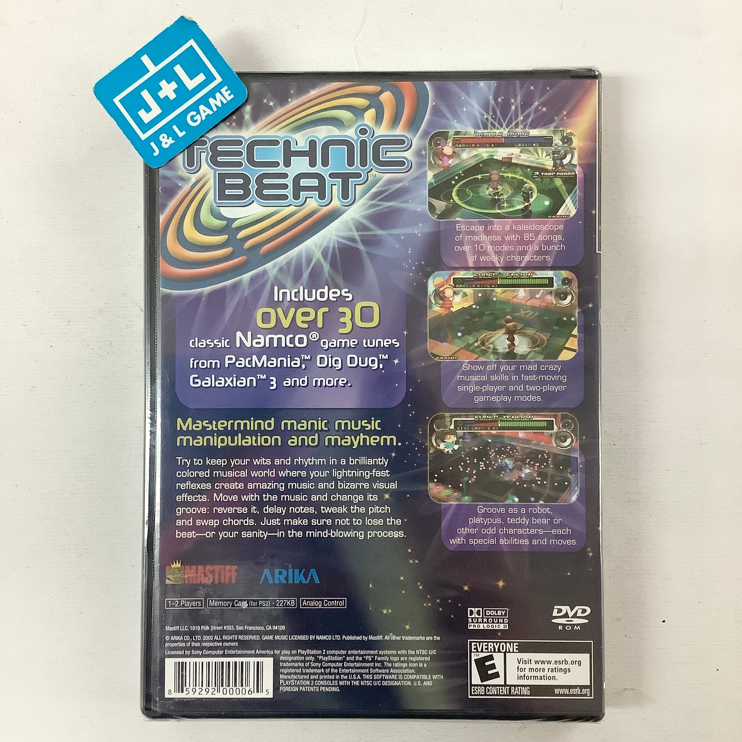 Technic Beat - (PS2) PlayStation 2 | J&L Game