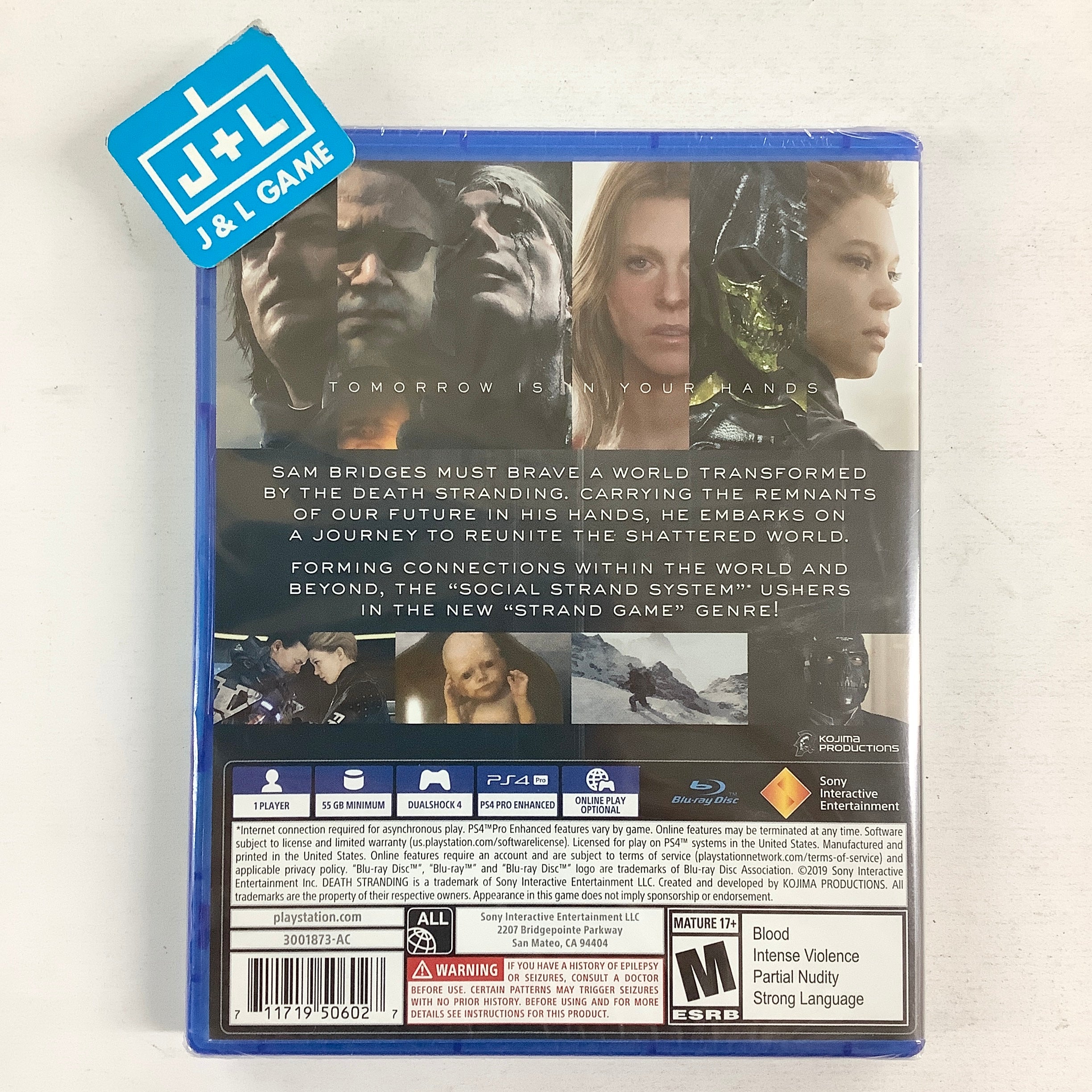 Death Stranding - (PS4) PlayStation 4 Video Games Sony