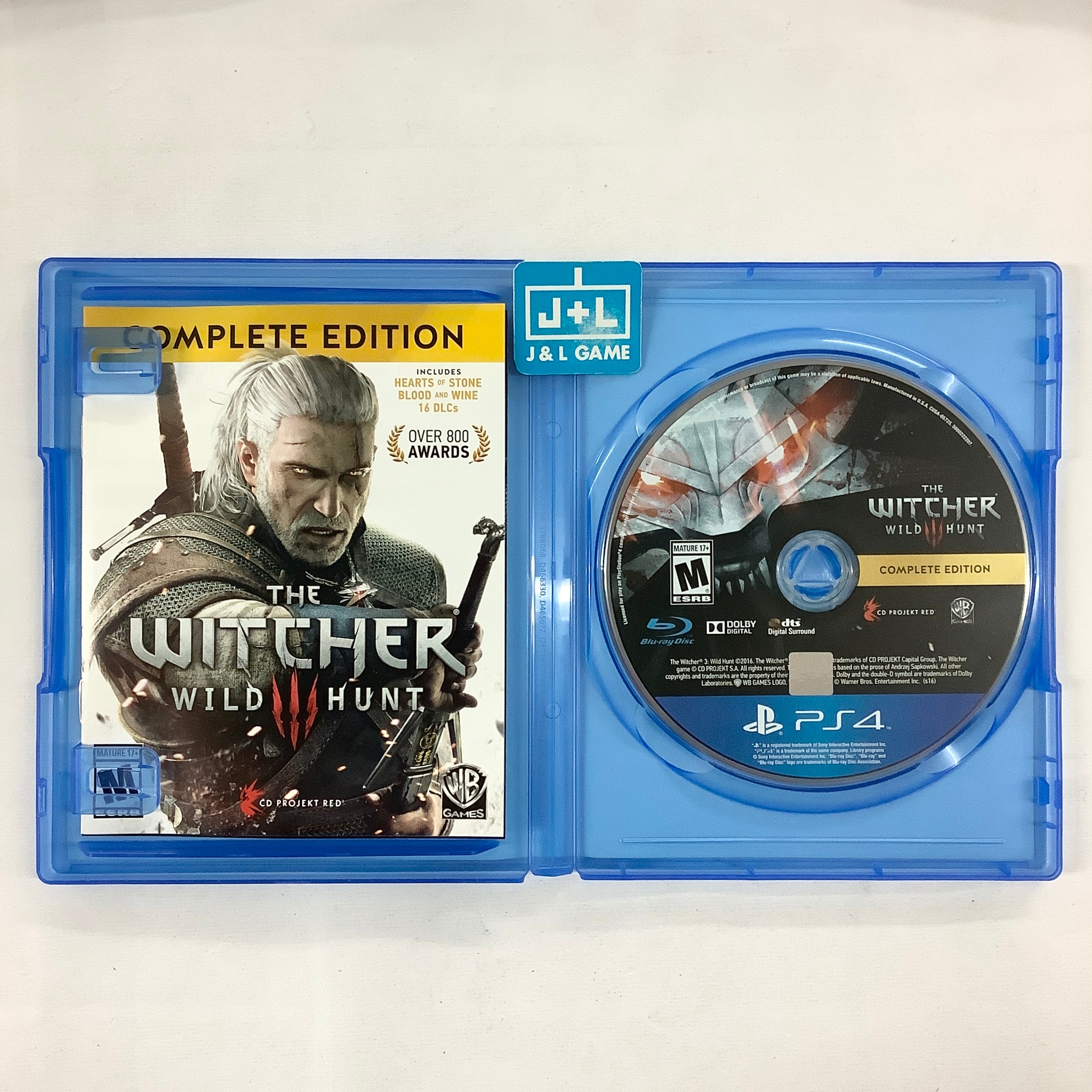 The Witcher 3: Wild Hunt (Complete Edition) - (PS4) PlayStation 4