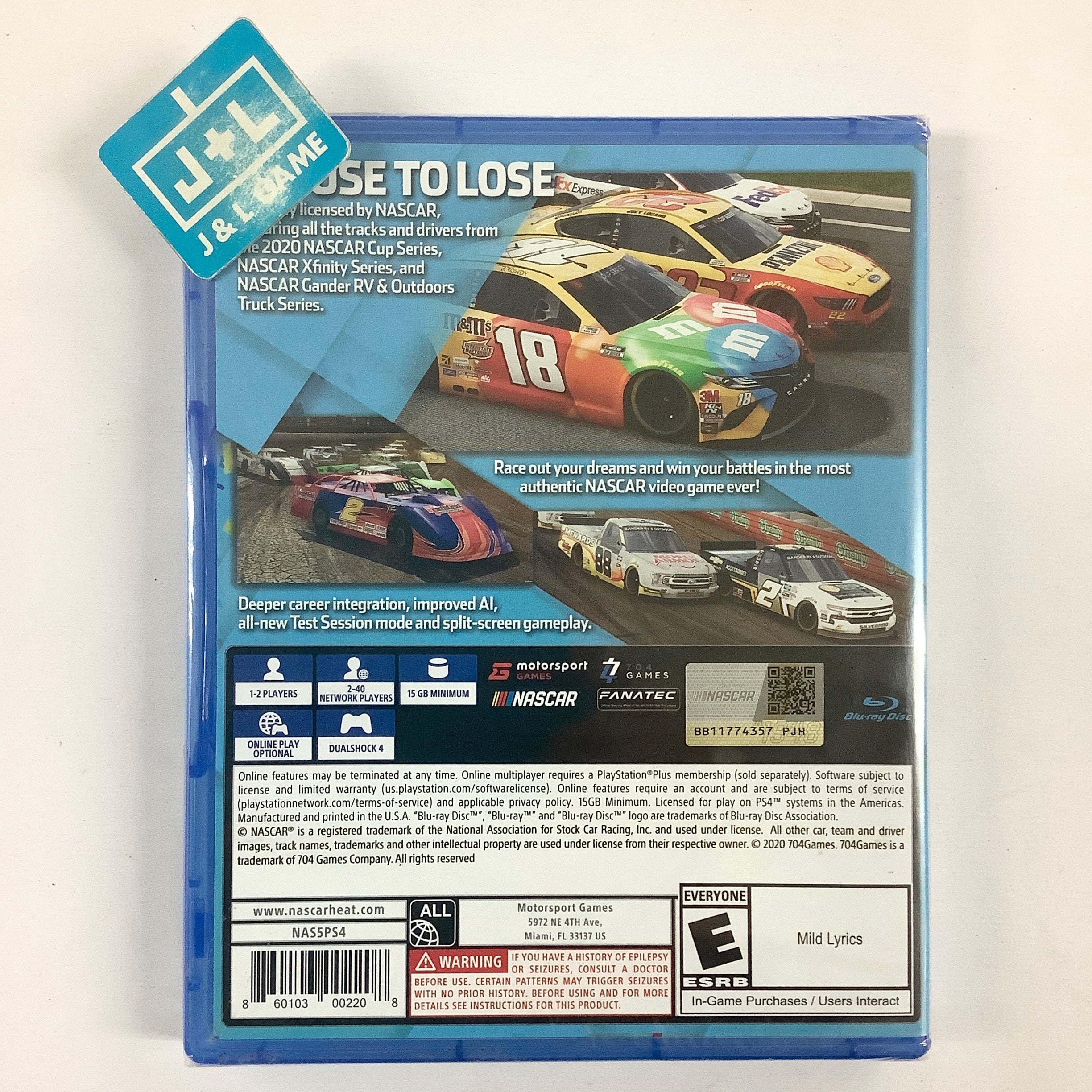 NASCAR Heat 5 - (PS4) PlayStation 4 Video Games 704Games   