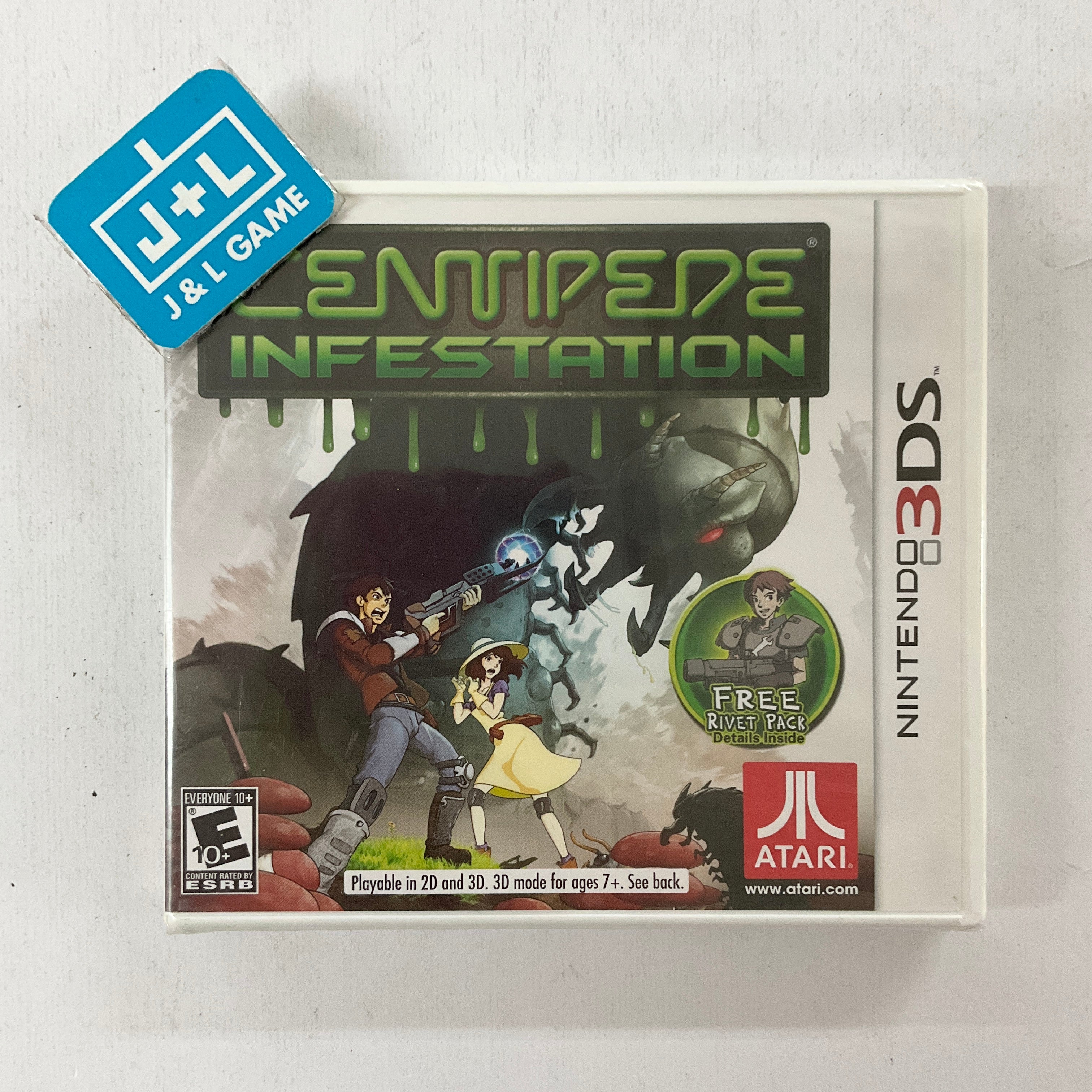 Centipede: Infestation - Nintendo 3DS Video Games Atari SA   