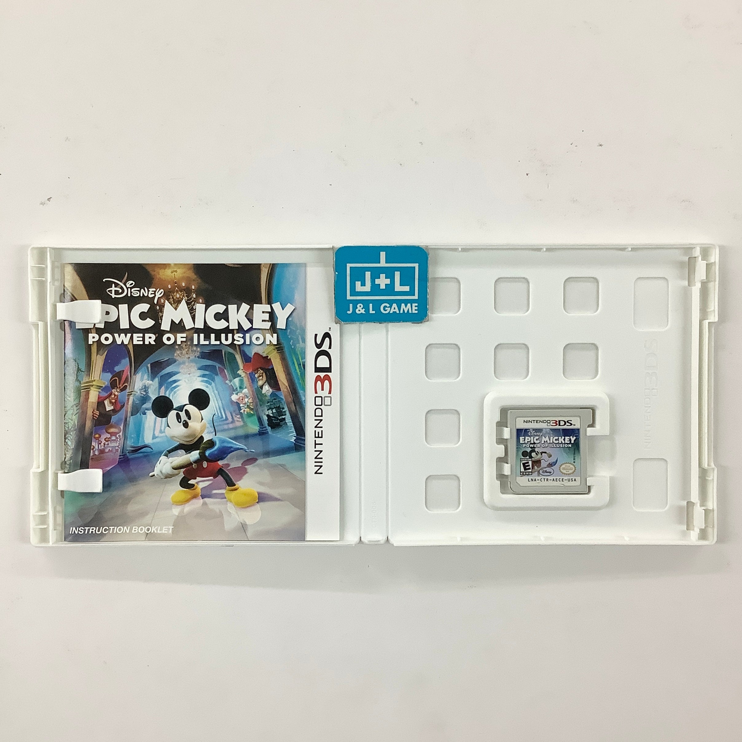 Disney Epic Mickey: The Power of Illusion - Nintendo 3DS [Pre-Owned] Video Games Disney Interactive Studios