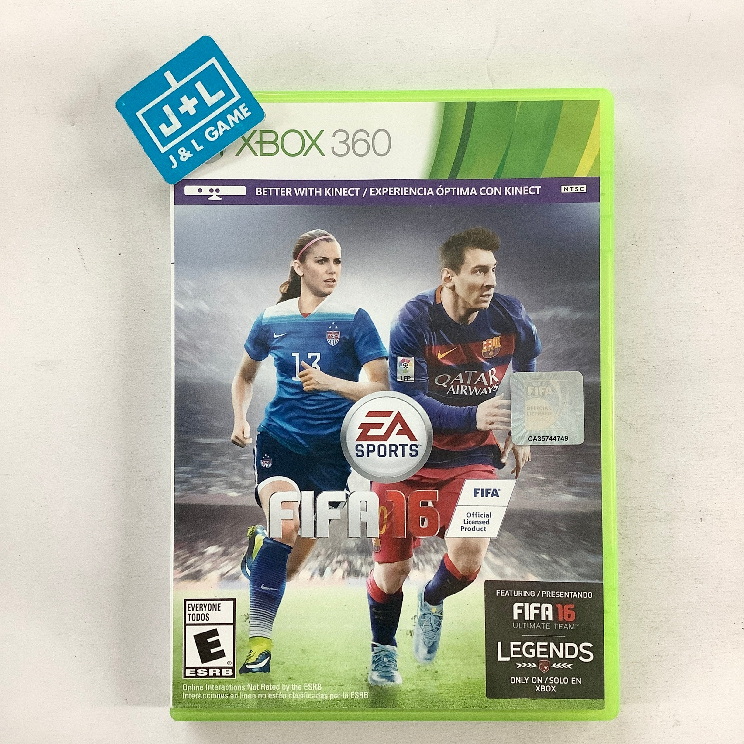 FIFA 16 - Xbox 360 [Pre-Owned] Video Games Electronic Arts