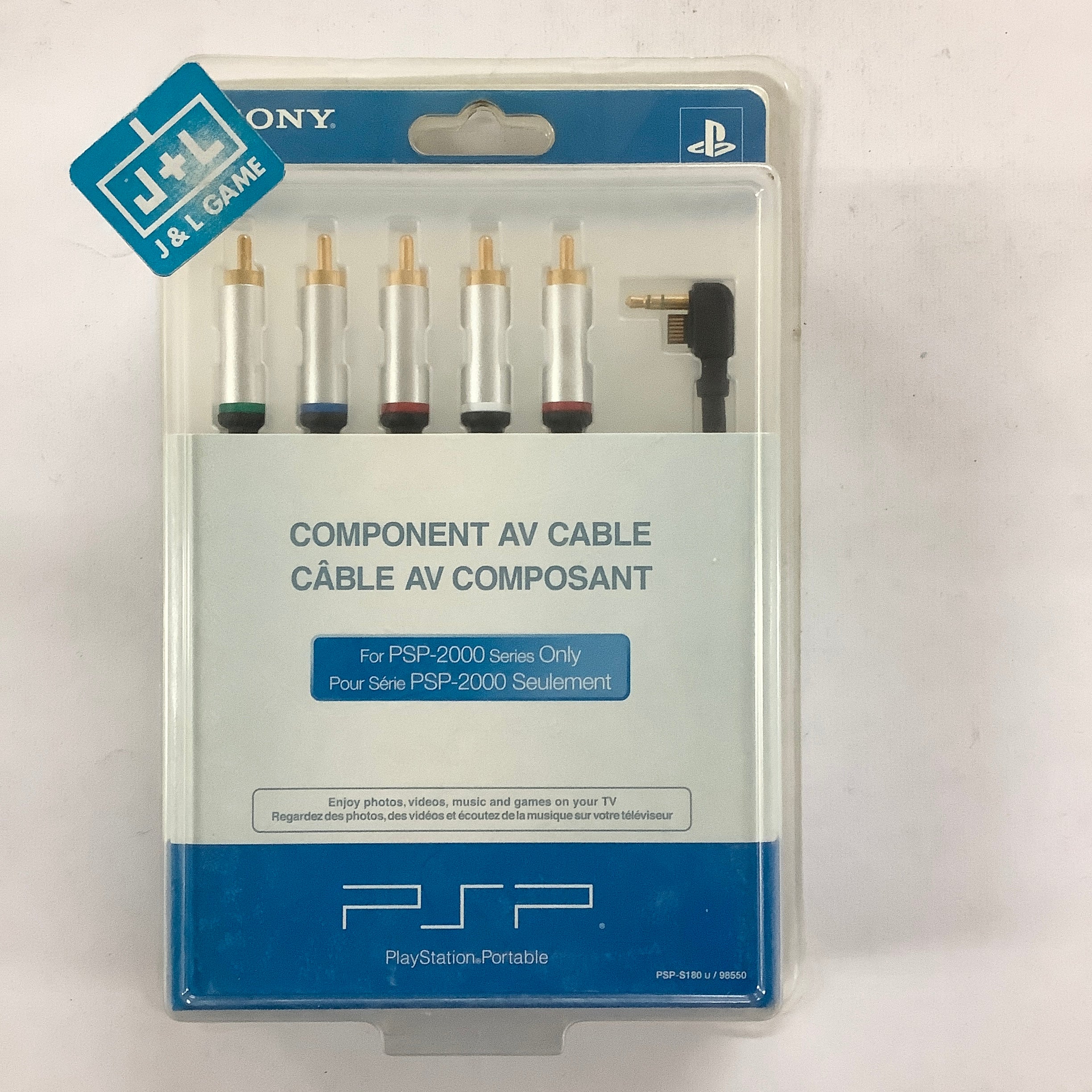 Component AV Cable (Only for PSP-2000 / PSP-3000 Series) - Sony PSP Accessories Sony   