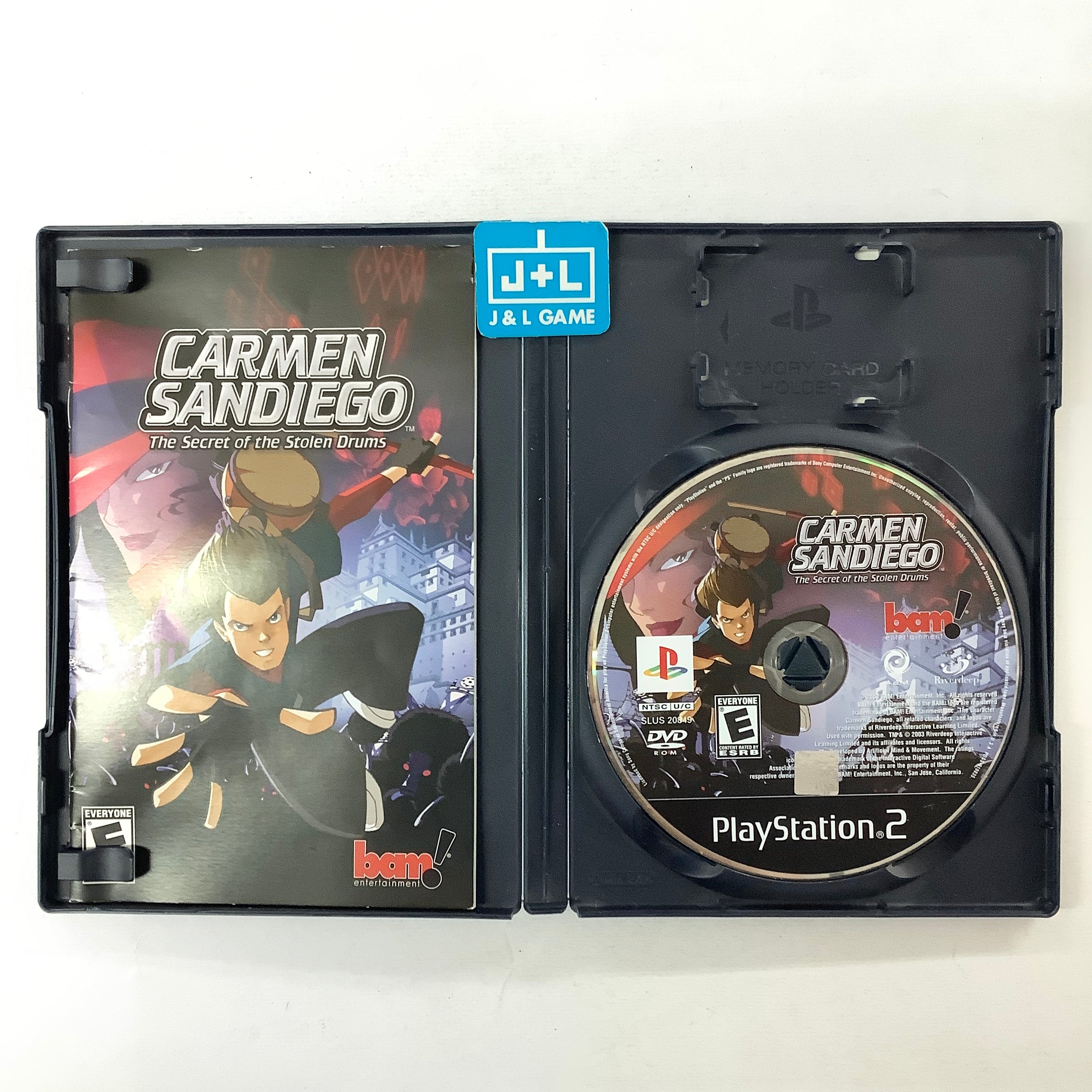 Carmen Sandiego: The Secret Of The Stolen Drums - (PS2) PlayStation 2 [Pre-Owned] Video Games Bam Entertainment   