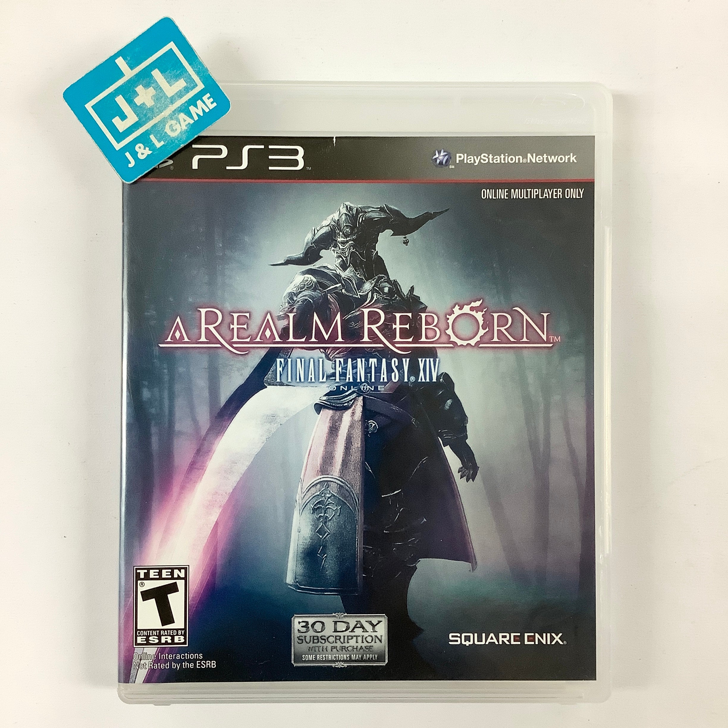 Final Fantasy XIV Online: A Realm Reborn - (PS3) PlayStation 3 Video Games Square Enix   