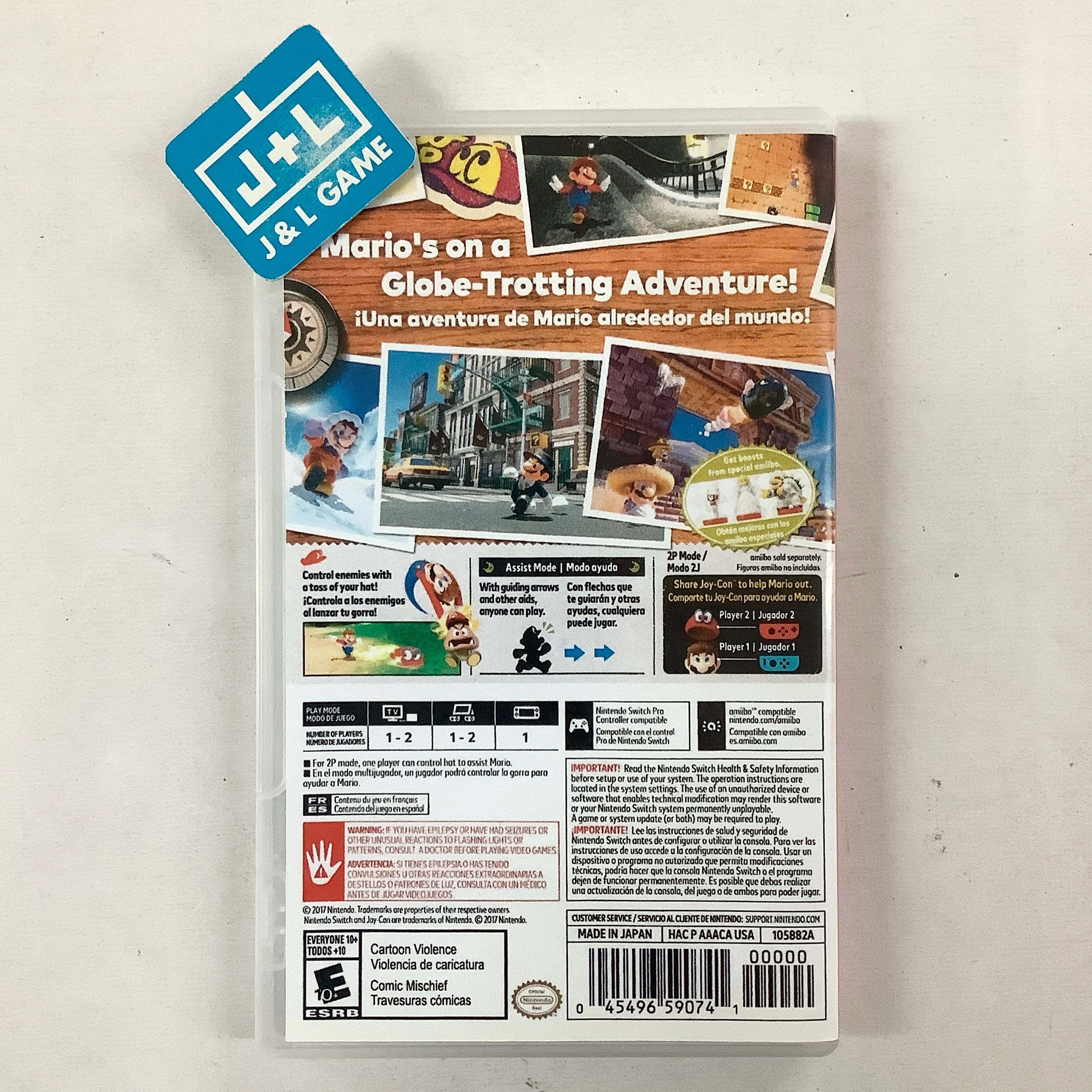 Super Mario Odyssey - (NSW) Nintendo Switch [Pre-Owned] Video Games Nintendo