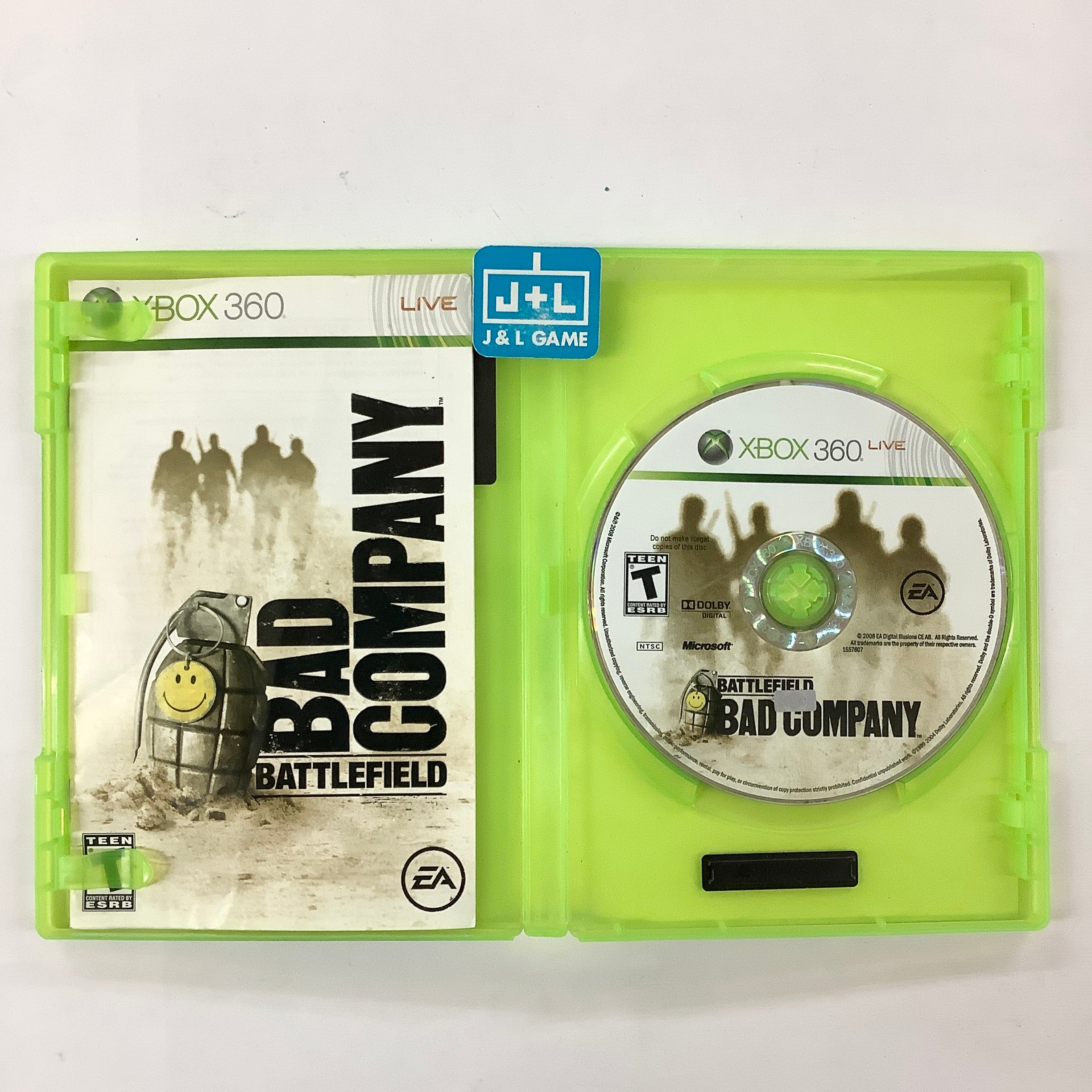 Battlefield: Bad Company - Xbox 360 [Pre-Owned] Video Games EA Games   