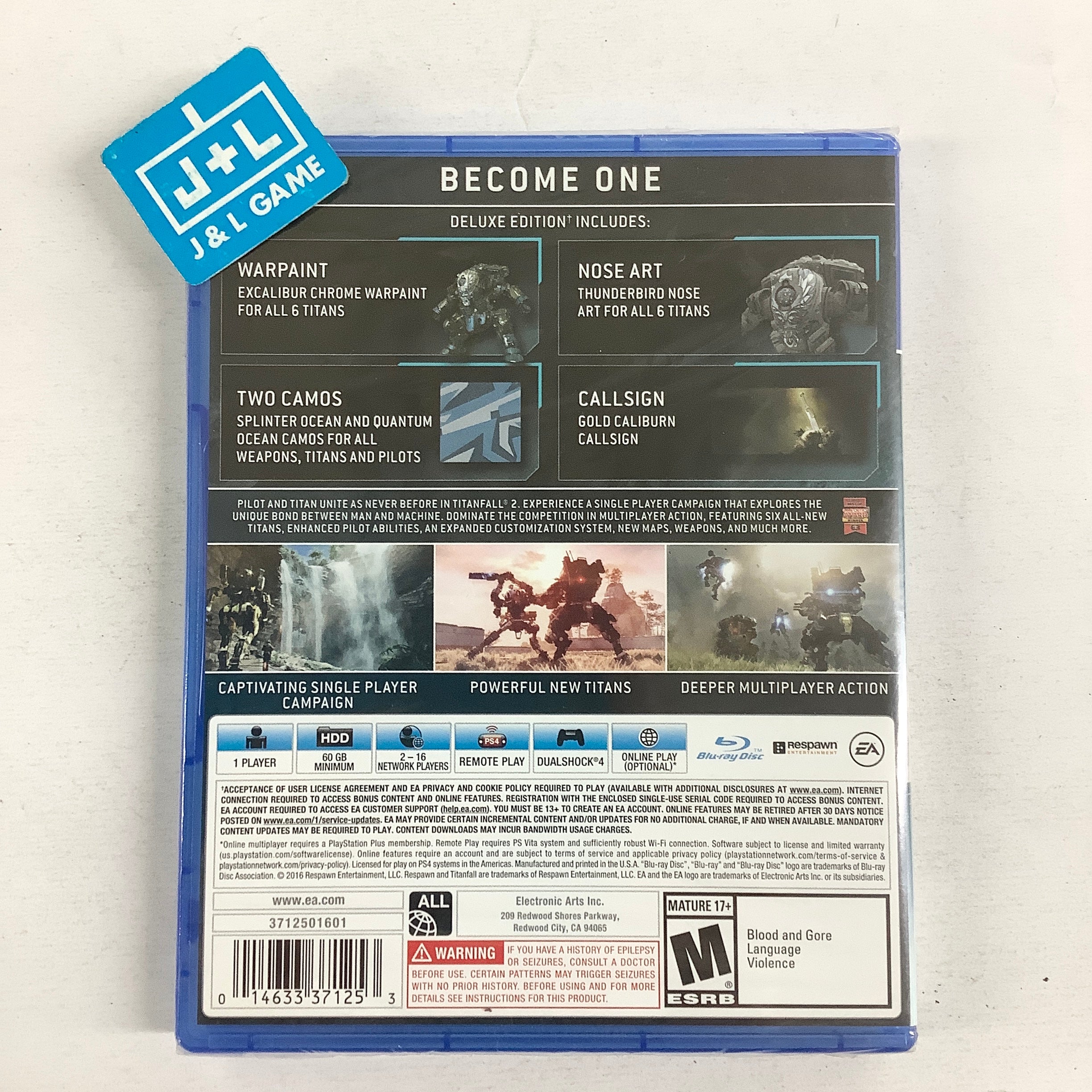 Titanfall 2 (Deluxe Edition) - (PS4) PlayStation 4 Video Games Electronic Arts