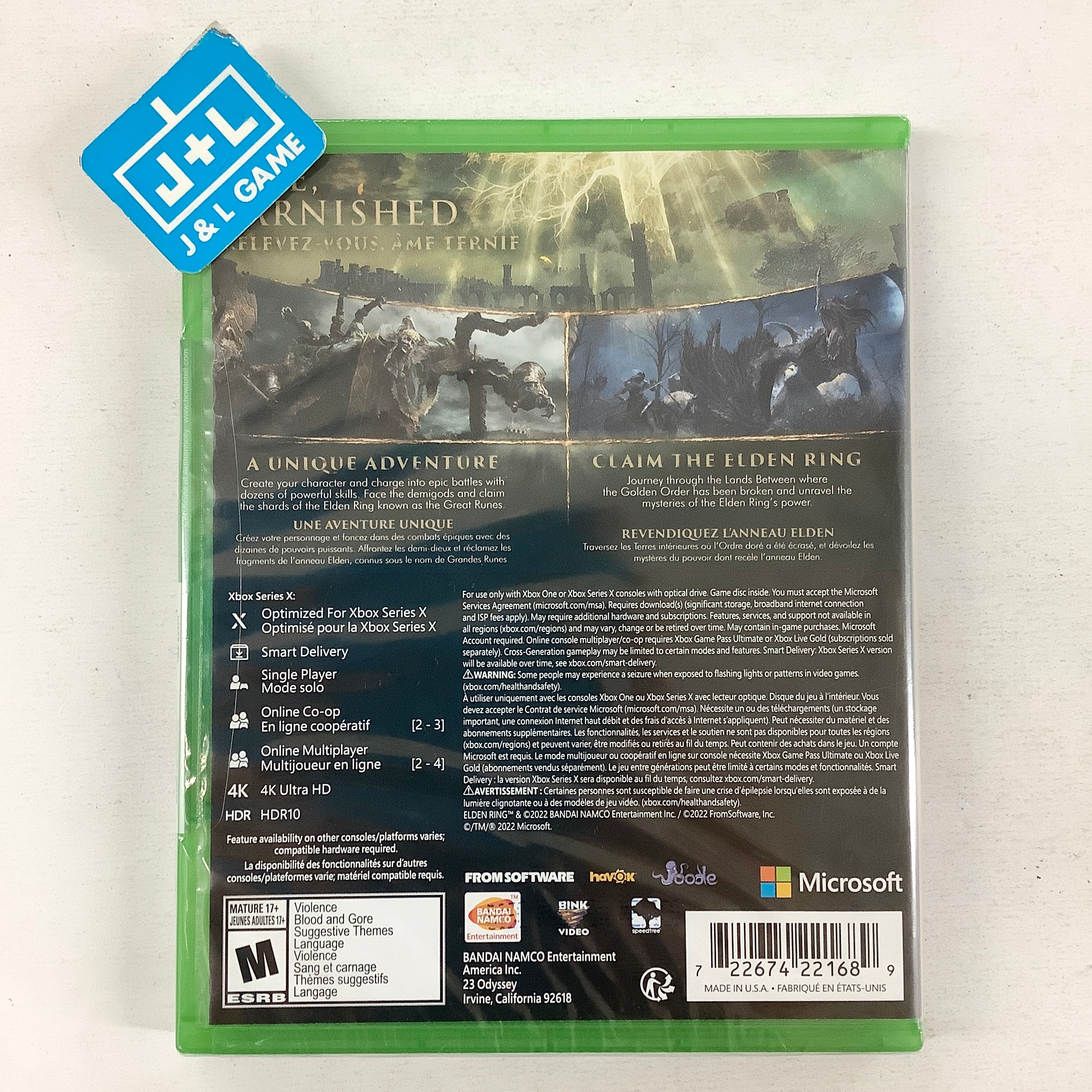 Elden Ring - (XSX) Xbox Series X Video Games BANDAI NAMCO Entertainment