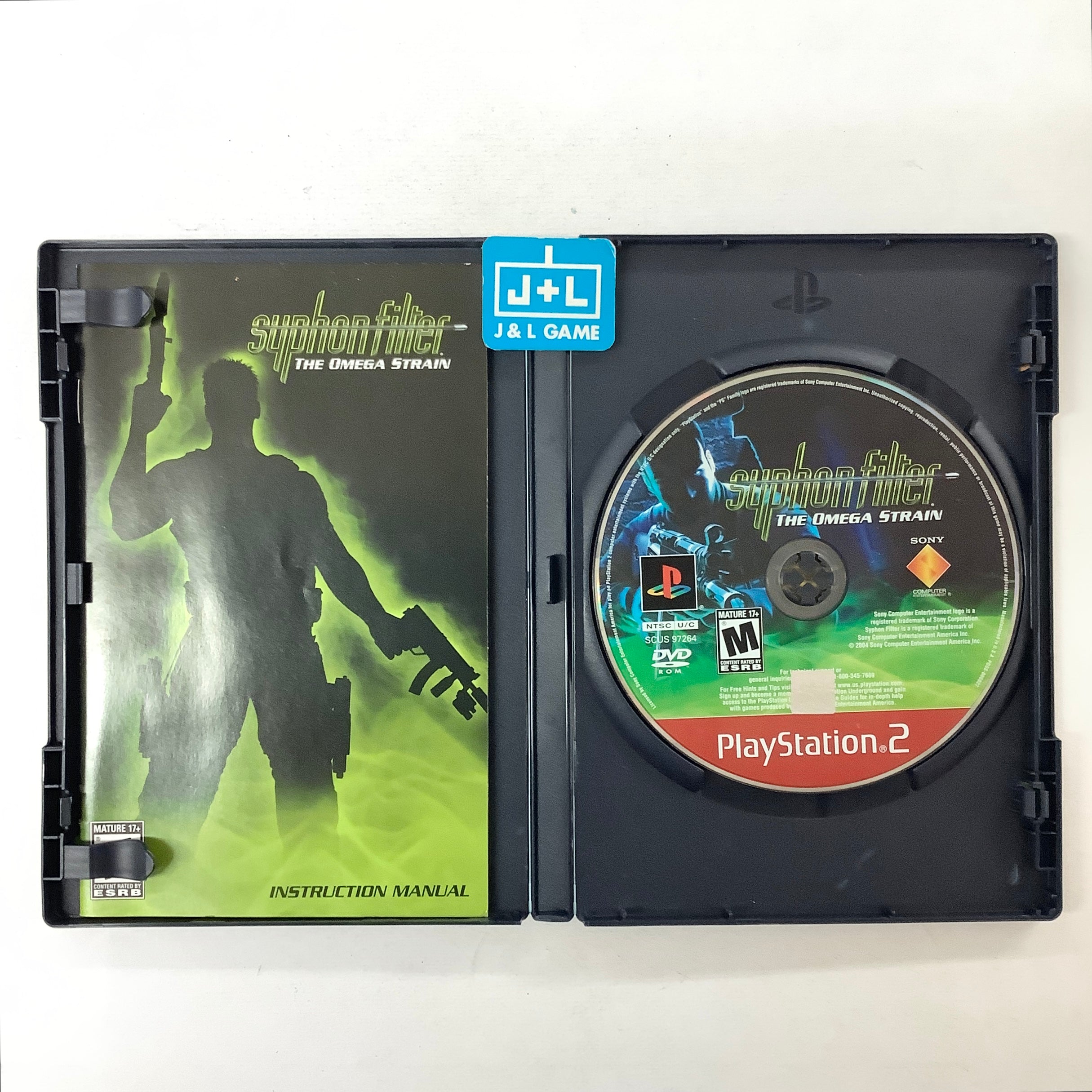 Syphon Filter: The Omega Strain (Greatest Hits) - (PS2) PlayStation 2 [Pre-Owned] Video Games SCEA   