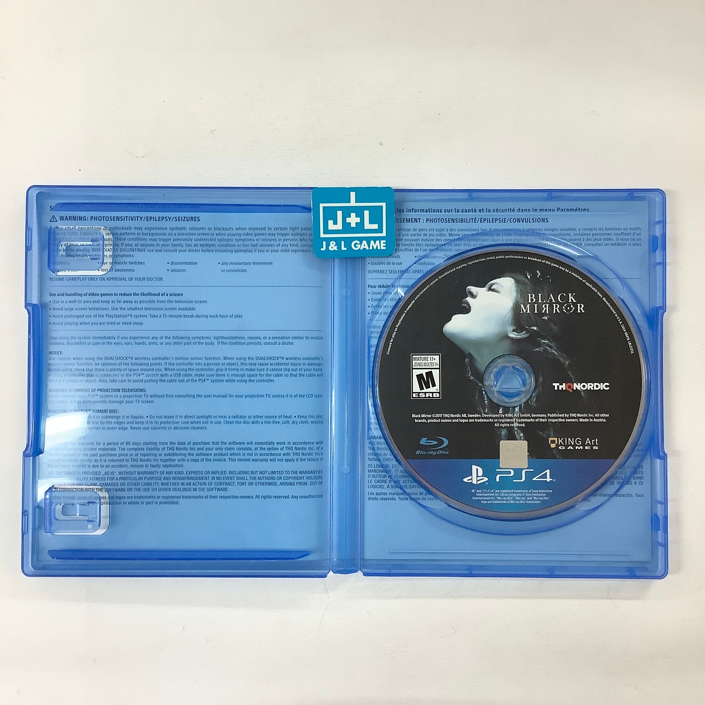 Black Mirror - (PS4) PlayStation 4 [Pre-Owned] | J&L Game