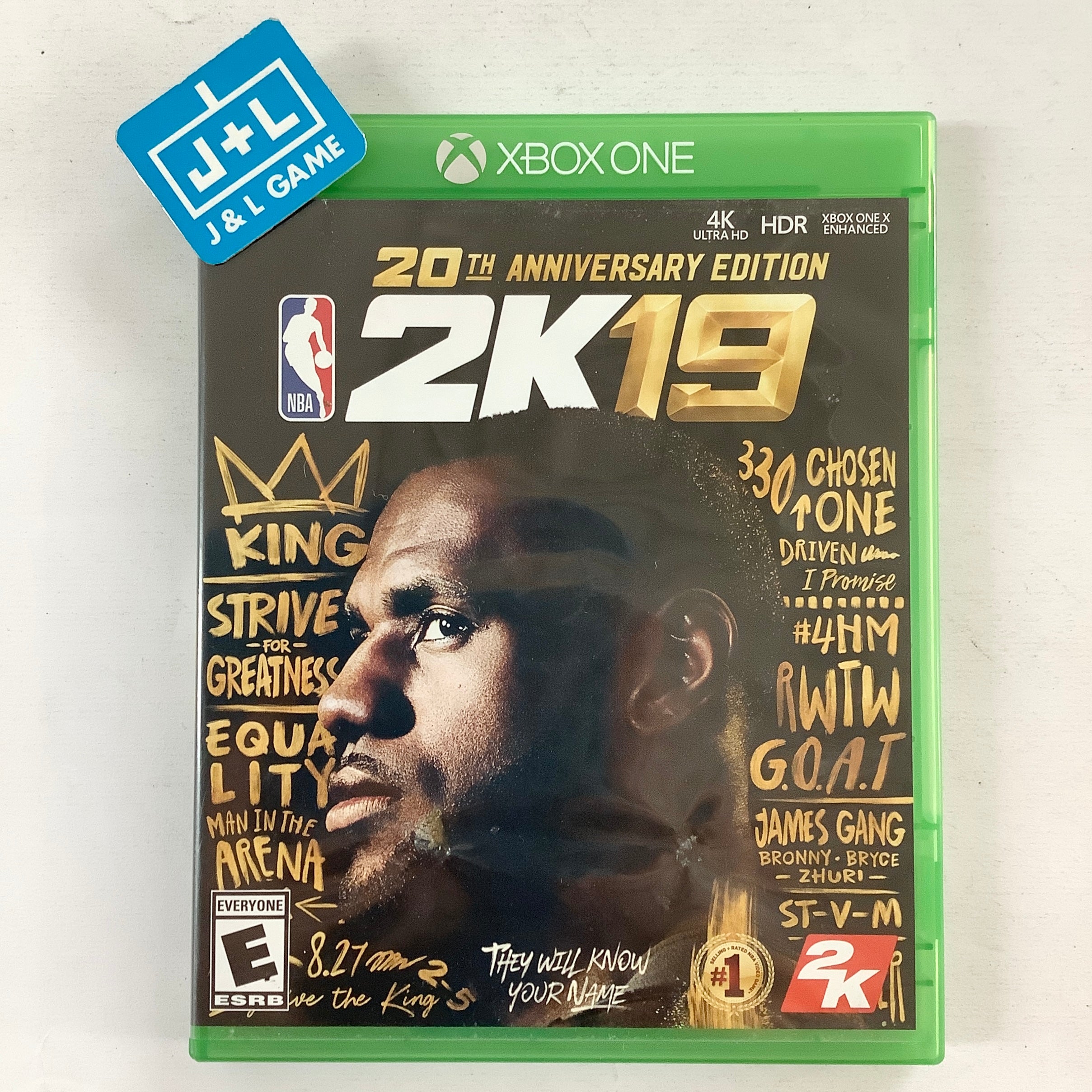 NBA 2K19 (20th Anniversary Edition) - (XB1) Xbox One [Pre-Owned] Video Games 2K   