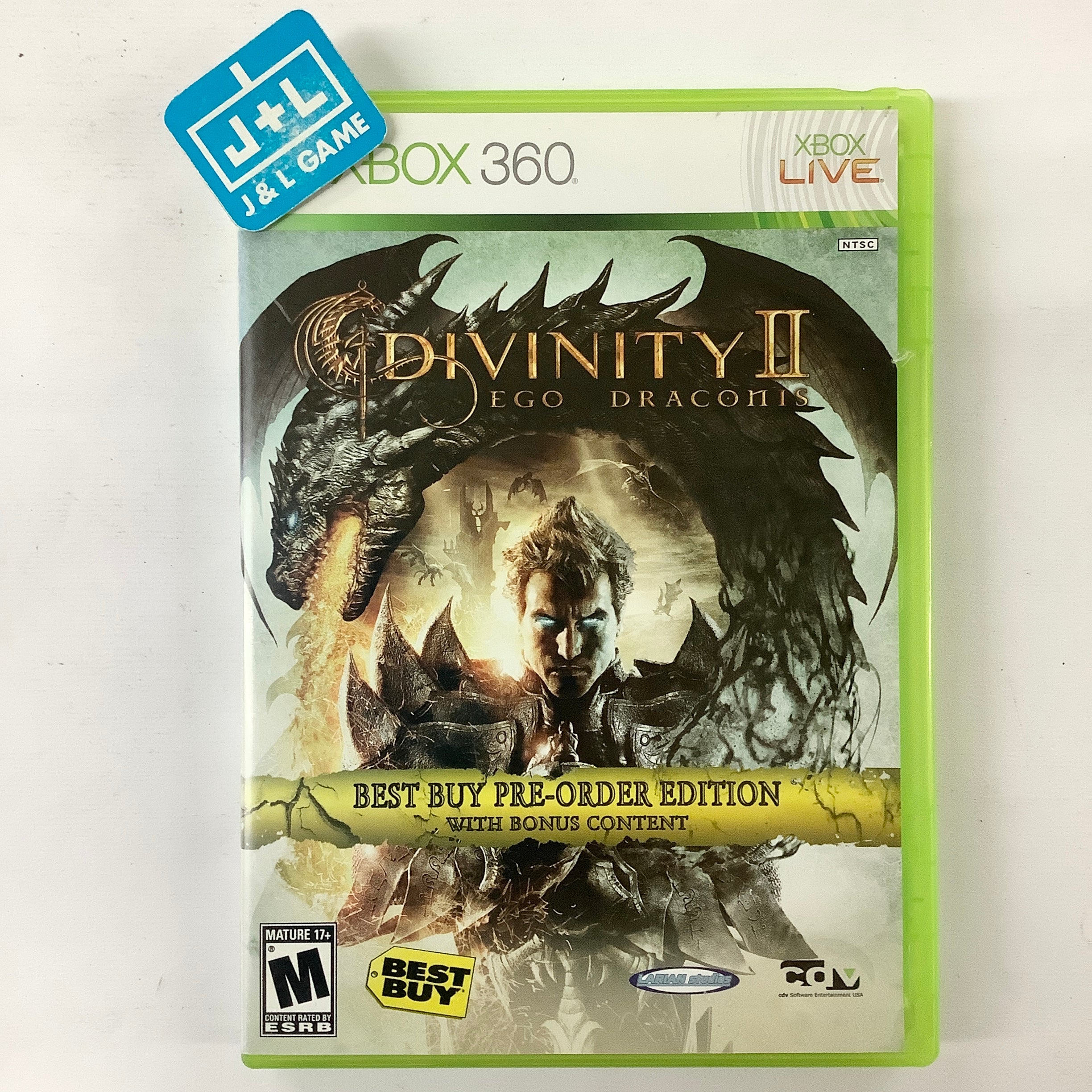 Divinity II: Ego Draconis - Xbox 360 [Pre-Owned] Video Games cdv Software   