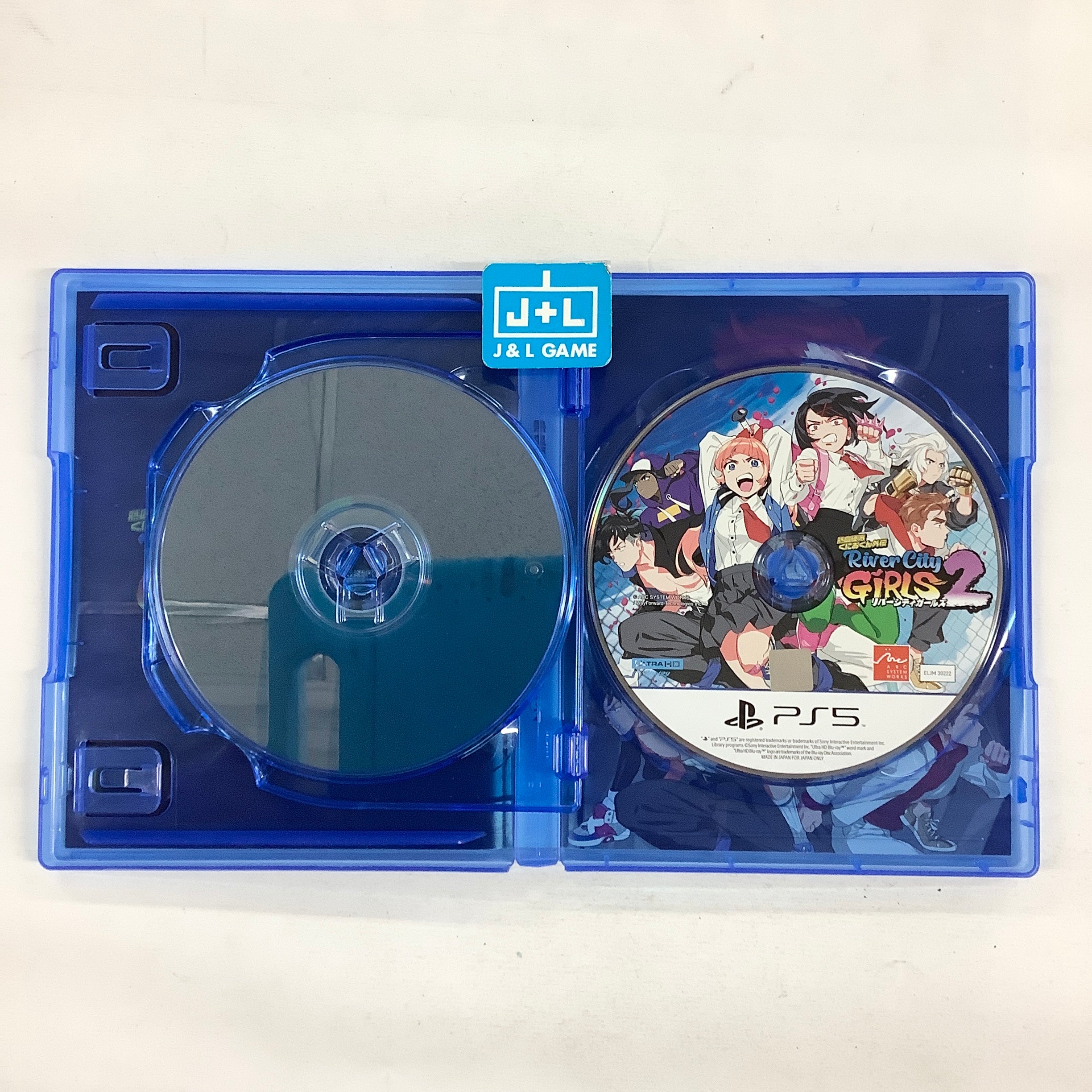 River City Girls 1 & 2 - (PS5) PlayStation 5 [Pre-Owned] (Japanese Import) Video Games Arc System Works