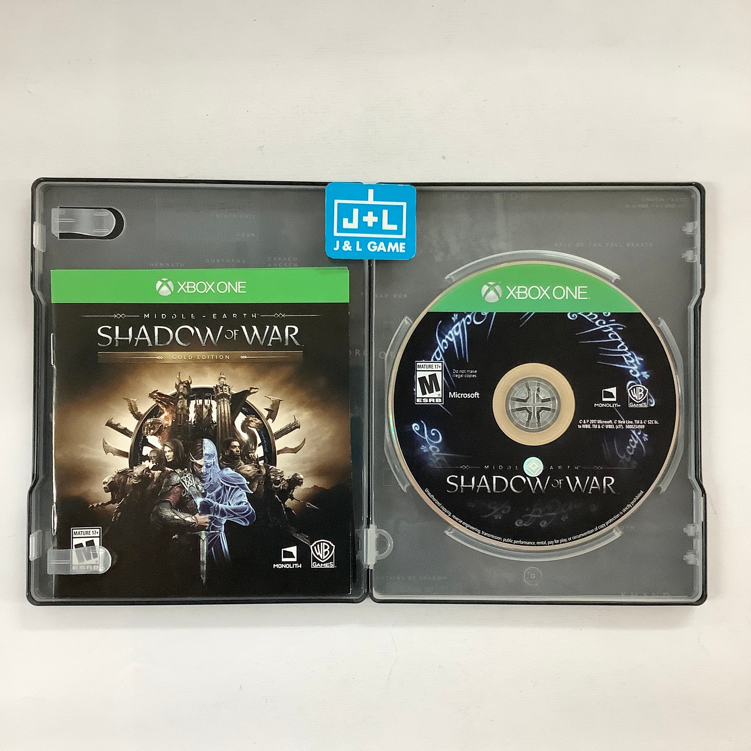 Middle-Earth: Shadow Of War (Gold Edition) - (XB1) Xbox One [Pre