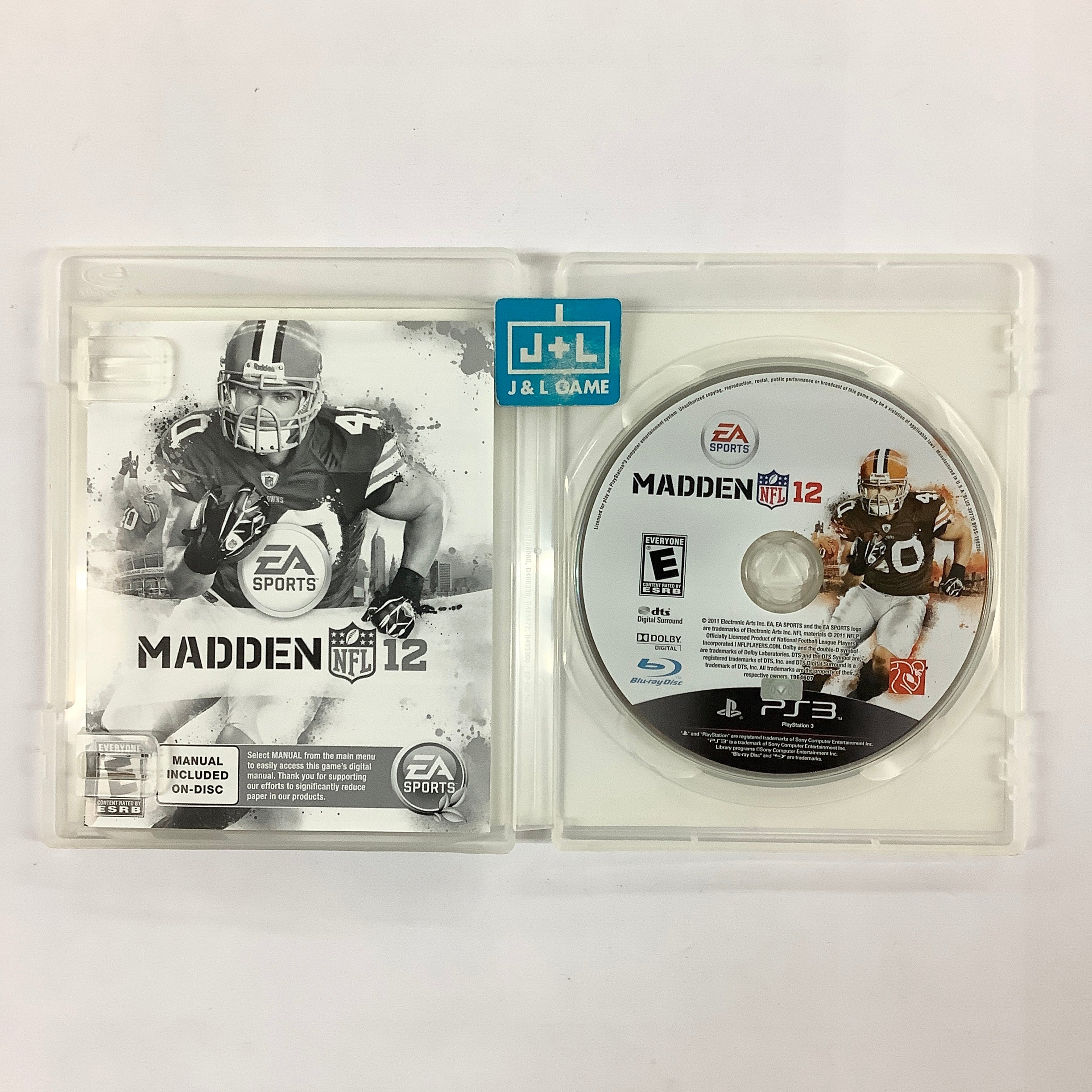 Madden NFL 12 - (PS3) PlayStation 3 [Pre-Owned] Video Games EA Sports   