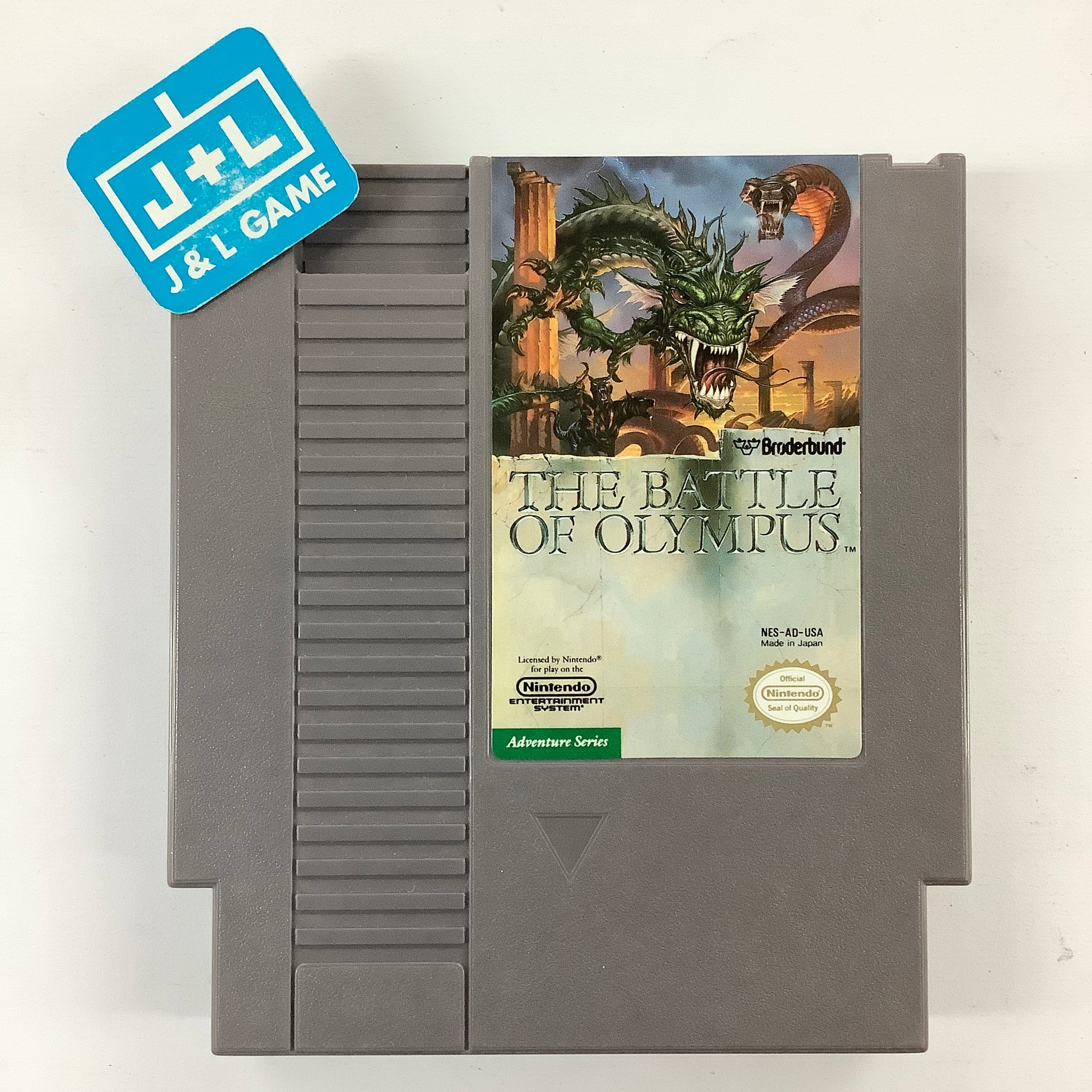 The Battle of Olympus - (NES) Nintendo Entertainment System [Pre-Owned] Video Games Broderbund   