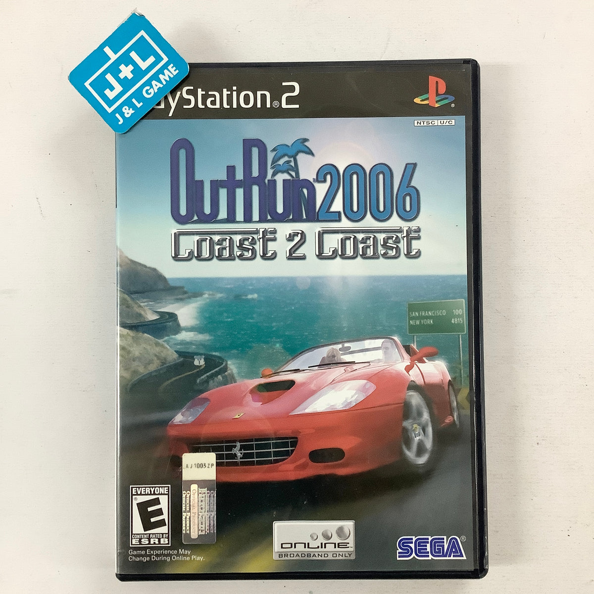 OutRun 2006: Coast 2 Coast - (PS2) Playstation 2 [Pre-Owned] | J&L 