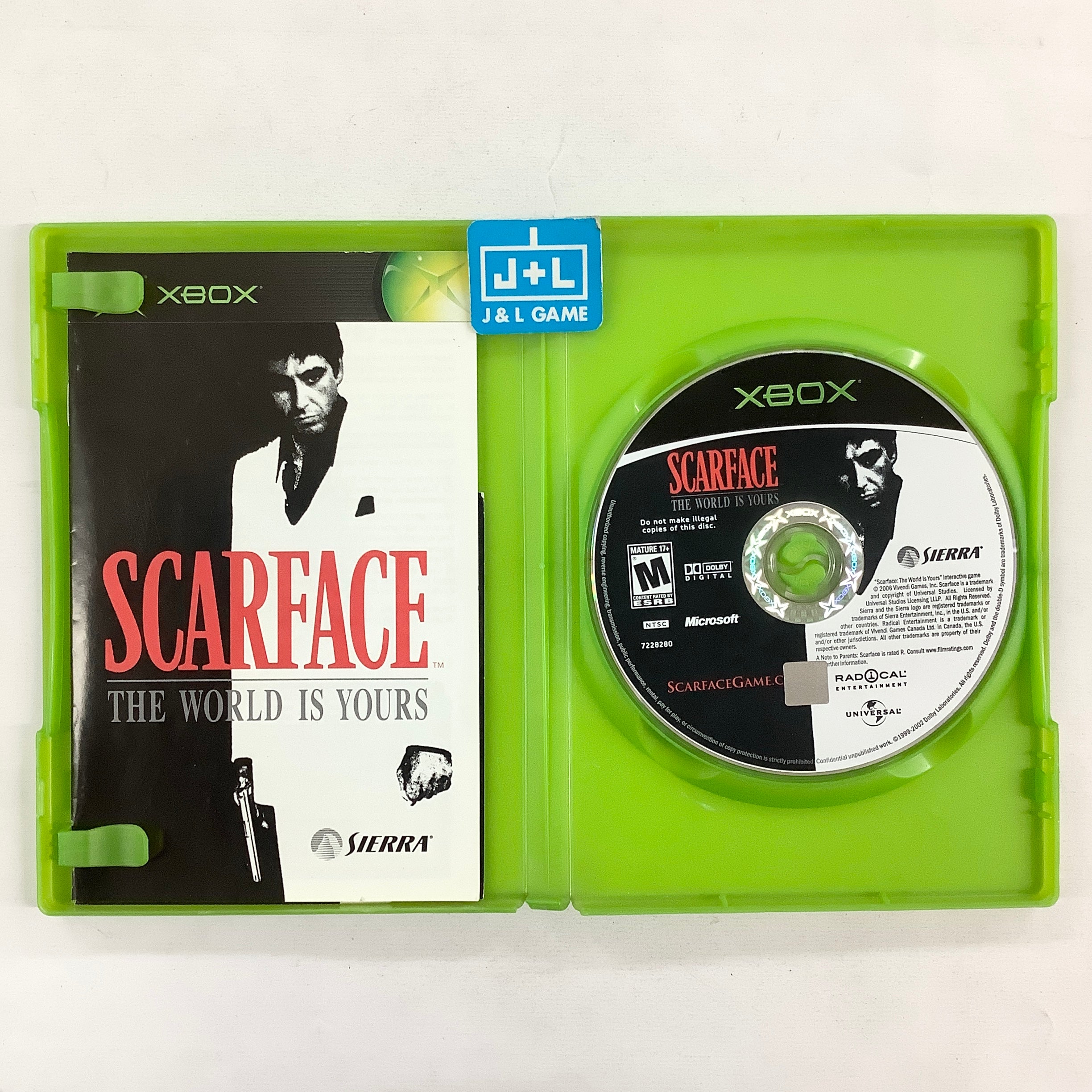Scarface: The World Is Yours - (XB) Xbox [Pre-Owned] Video Games Vivendi Games