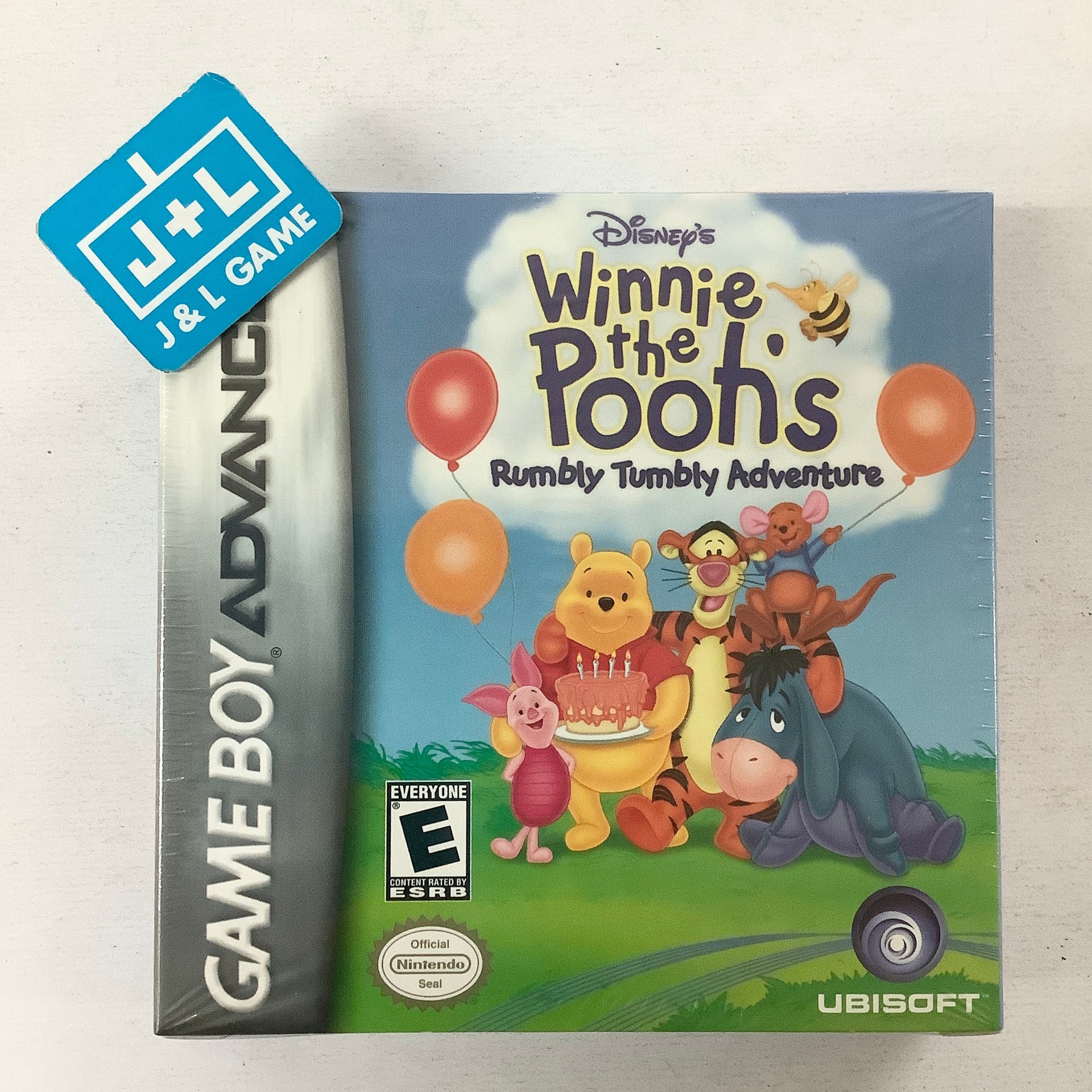 Jeu Winnie The Pooh - Version Française Pour Game Boy Advance - État Correct
