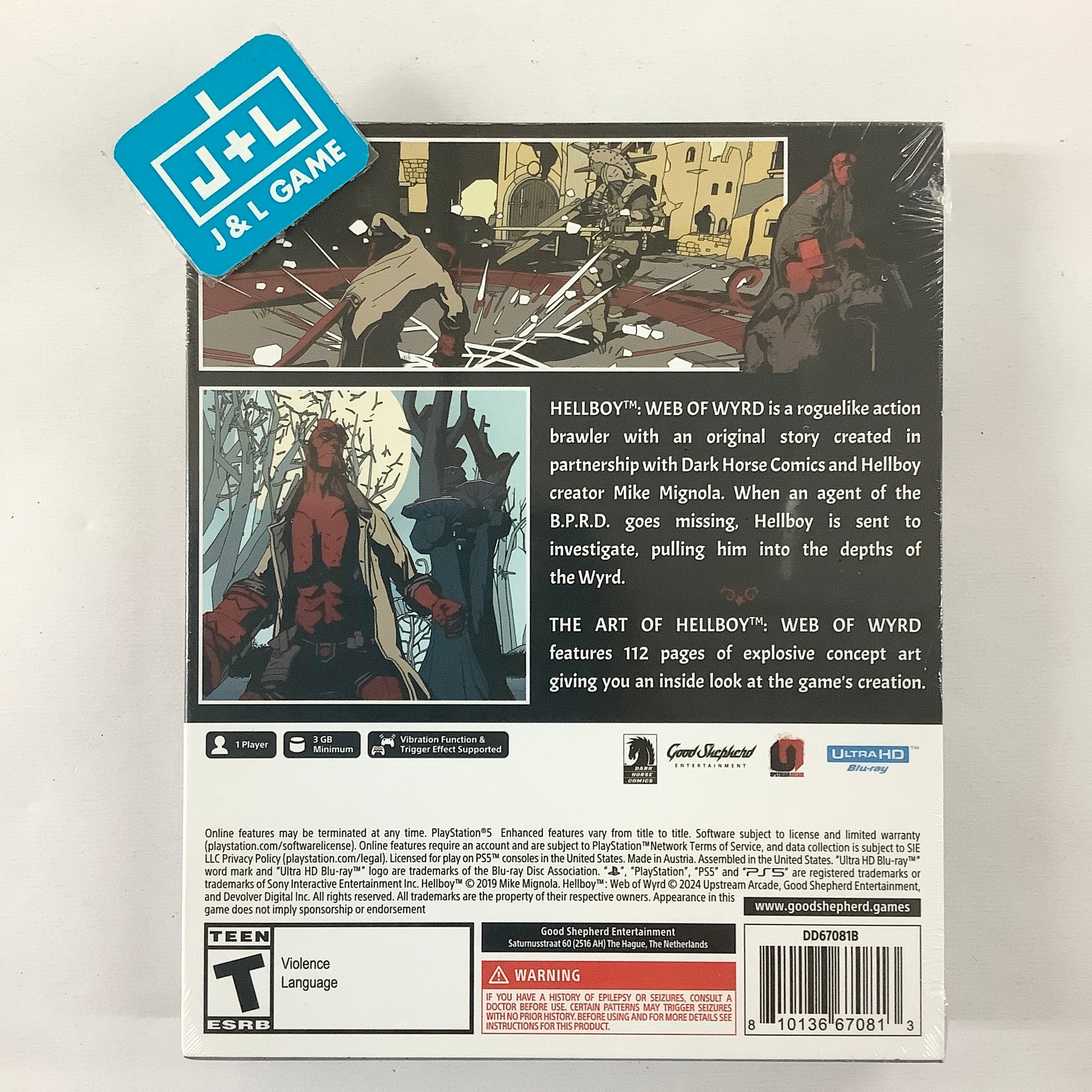 Hellboy: Web of Wyrd (Collector's Edition) - (PS5) PlayStation 5 Video Games U&I Entertainment   