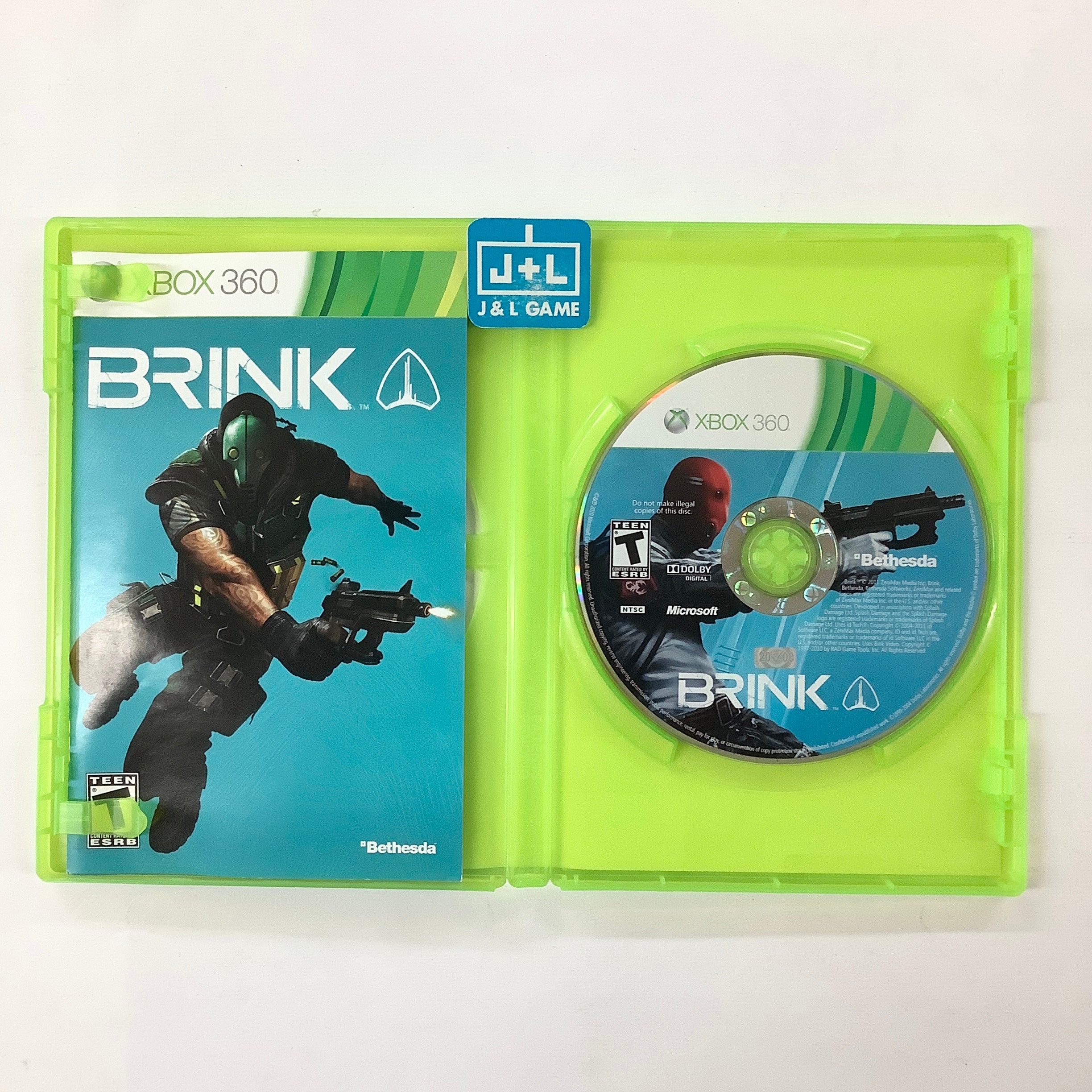 Brink - Xbox 360 [Pre-Owned] Video Games Bethesda Softworks   