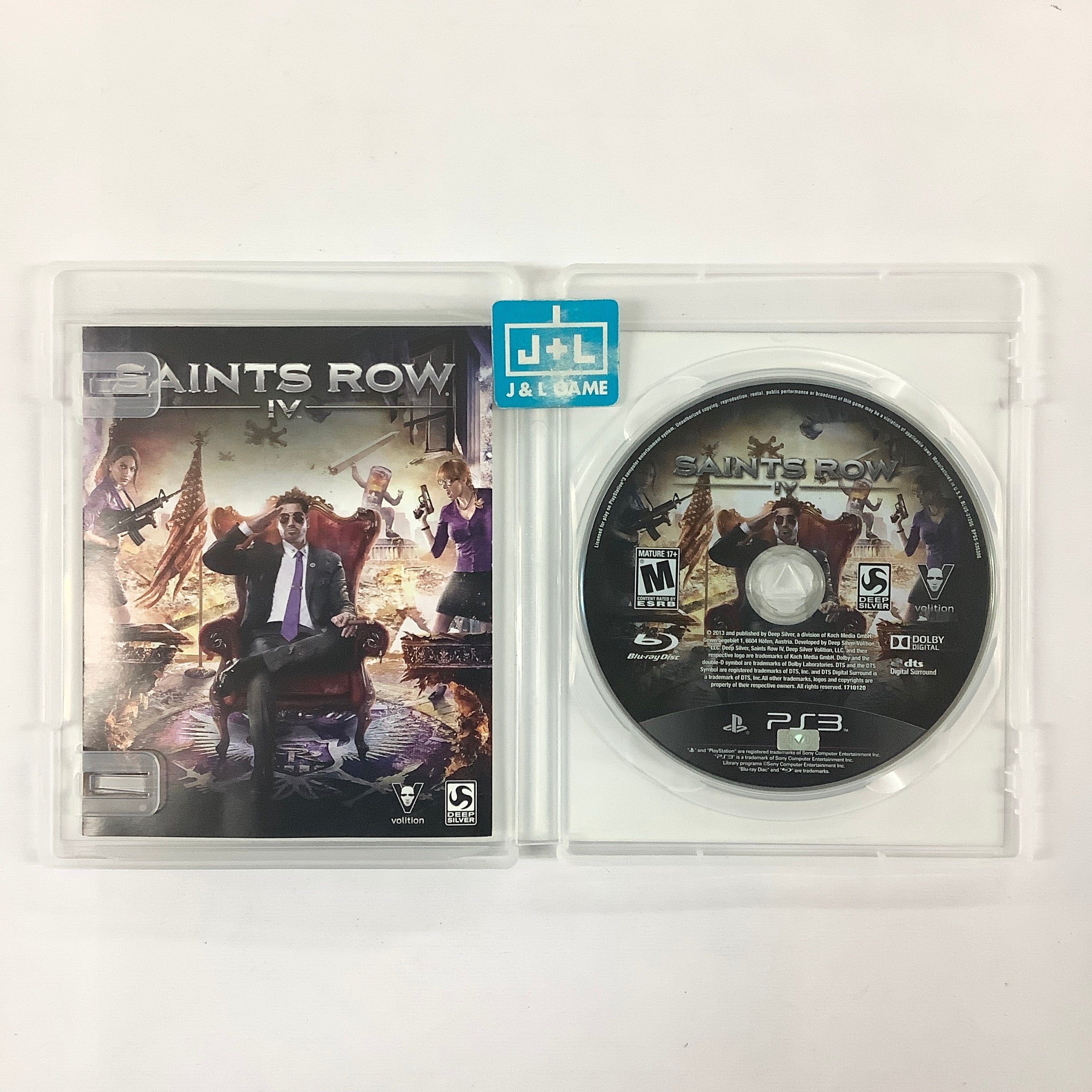 Saints Row IV - (PS3) PlayStation 3 [Pre-Owned] Video Games THQ   