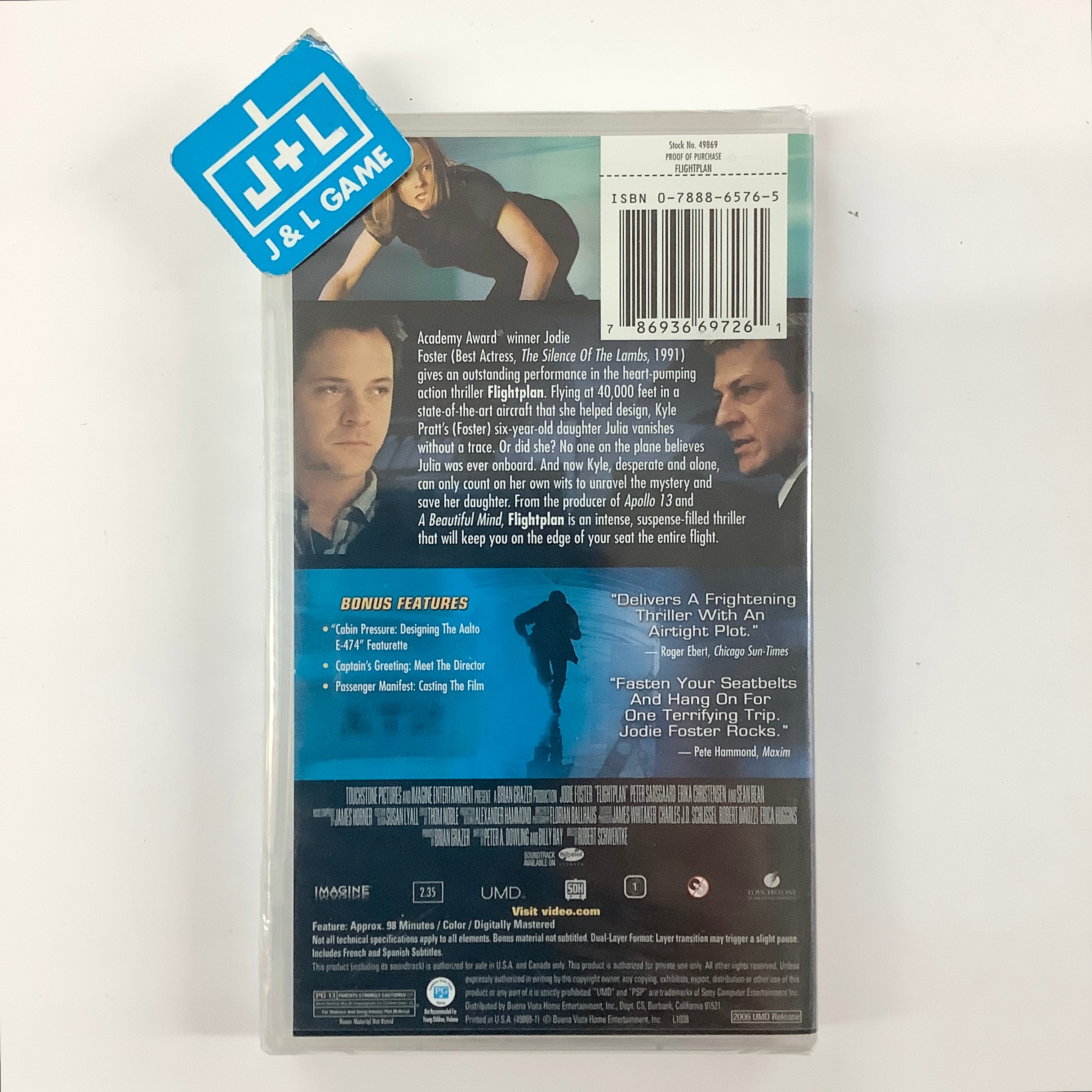 Flightplan - PSP UMD Video Home Sony Pictures
