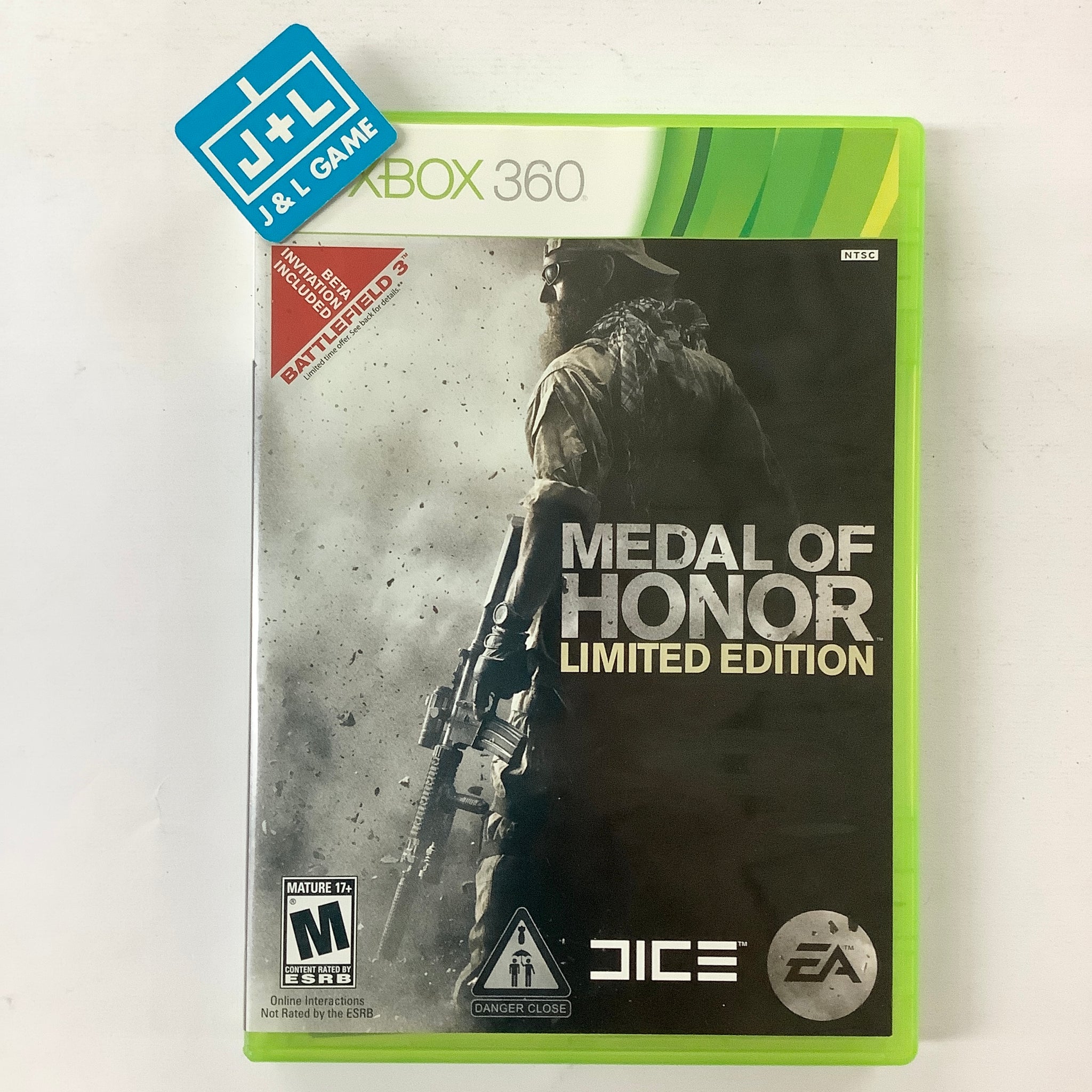 Medal of Honor (Limited Edition) - Xbox 360 [Pre-Owned] Video Games Electronic Arts   