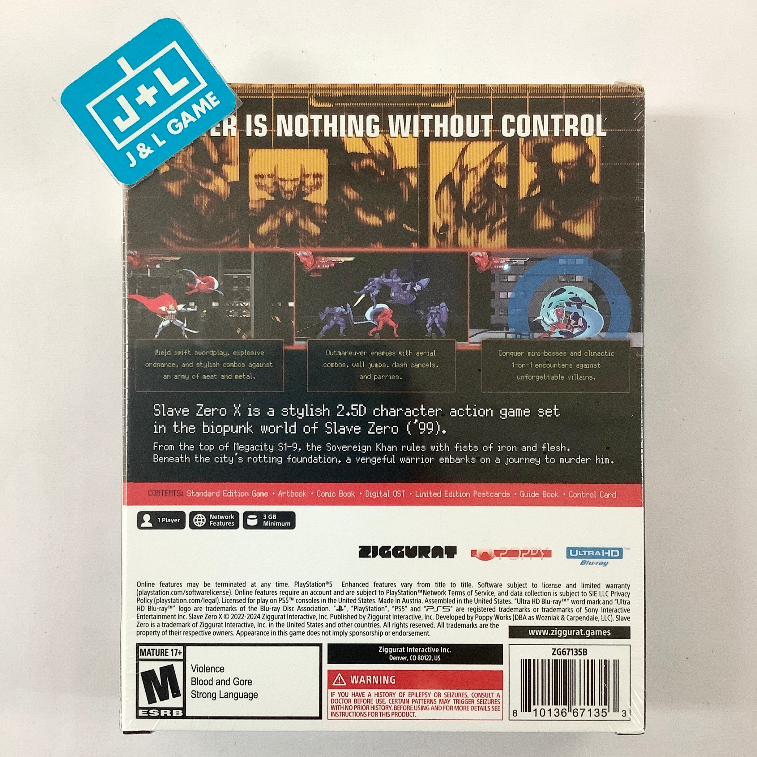 Slave Zero X Calamity Edition – Nintendo Switch – Neuf Sous Blister – EU